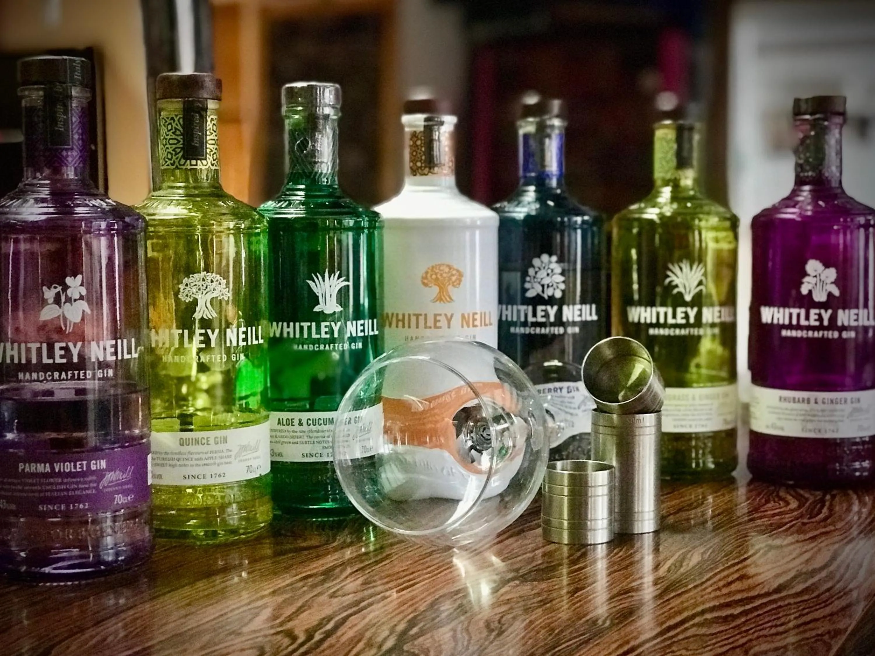 Alcoholic drinks in The White Horse Inn, Clun