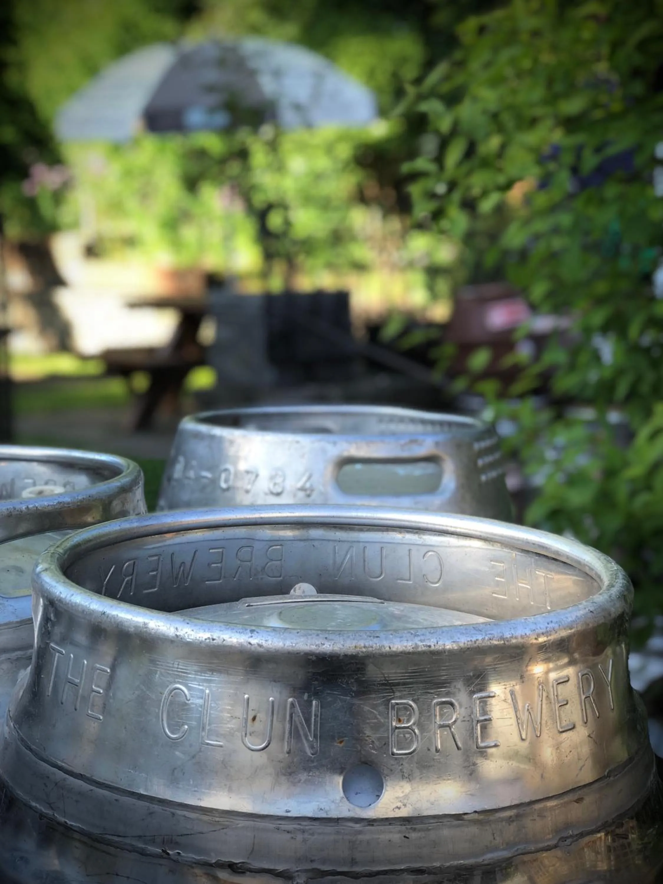 Drinks in The White Horse Inn, Clun