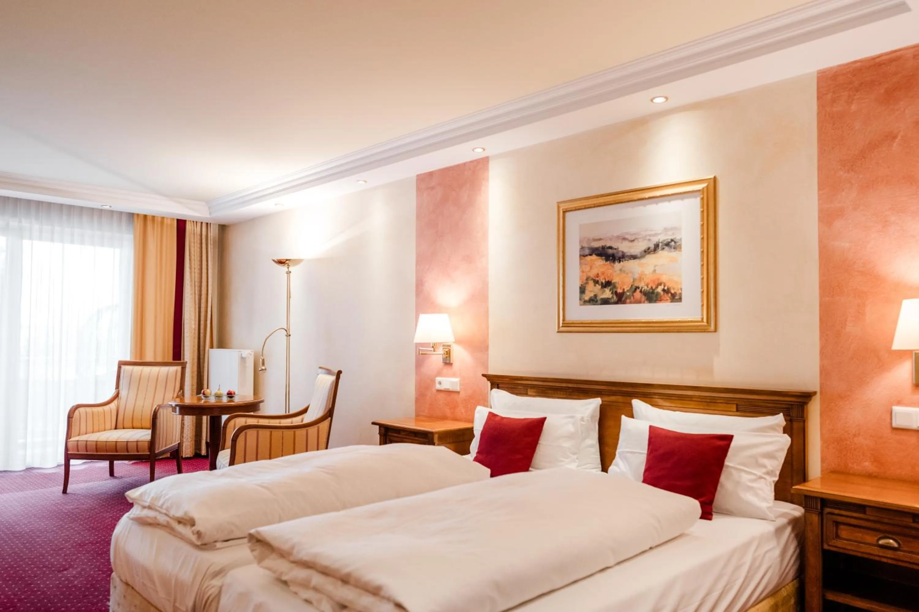 Bed in Hotel Antoniushof