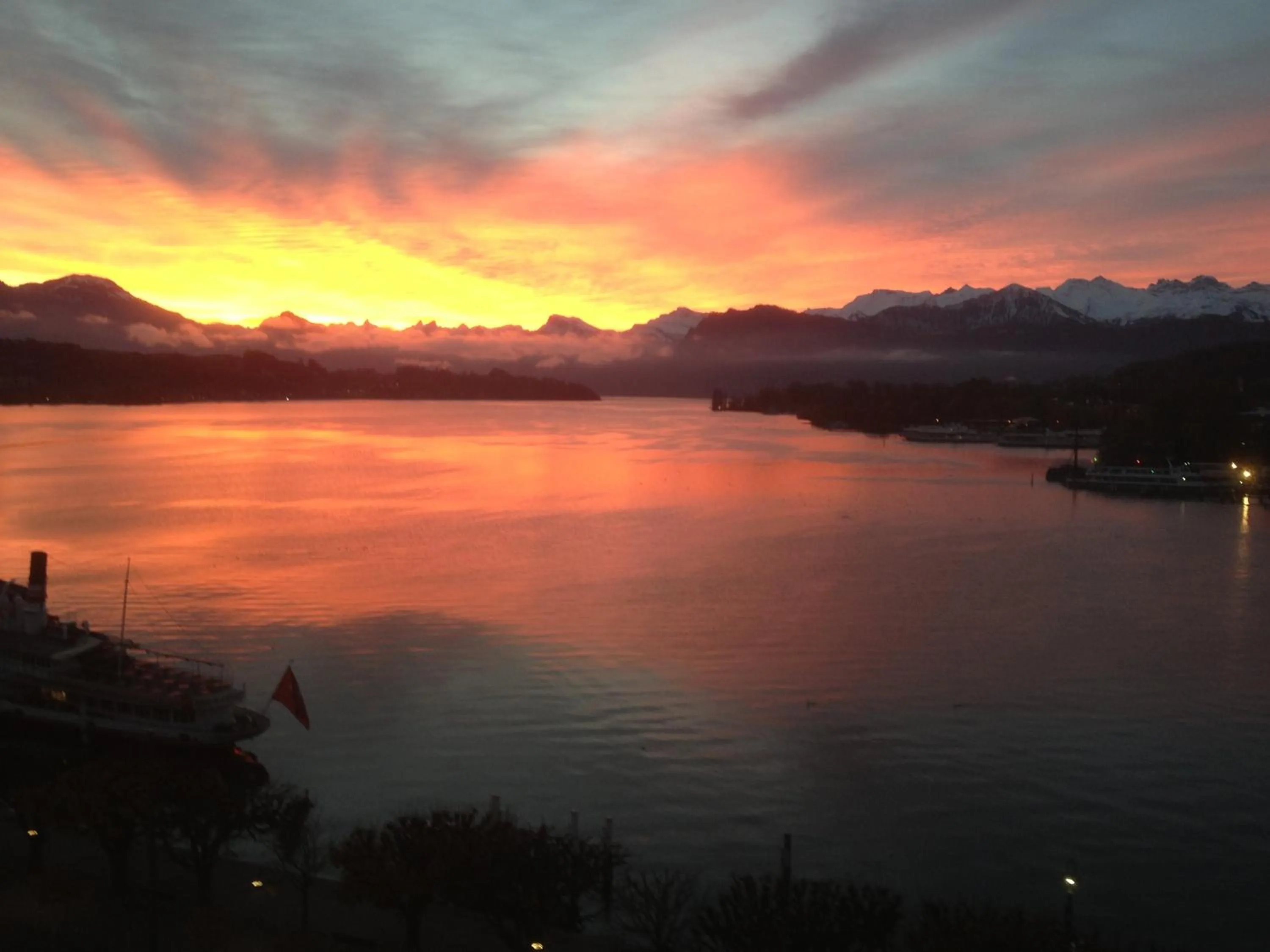 View (from property/room) in Hotel Schweizerhof Luzern