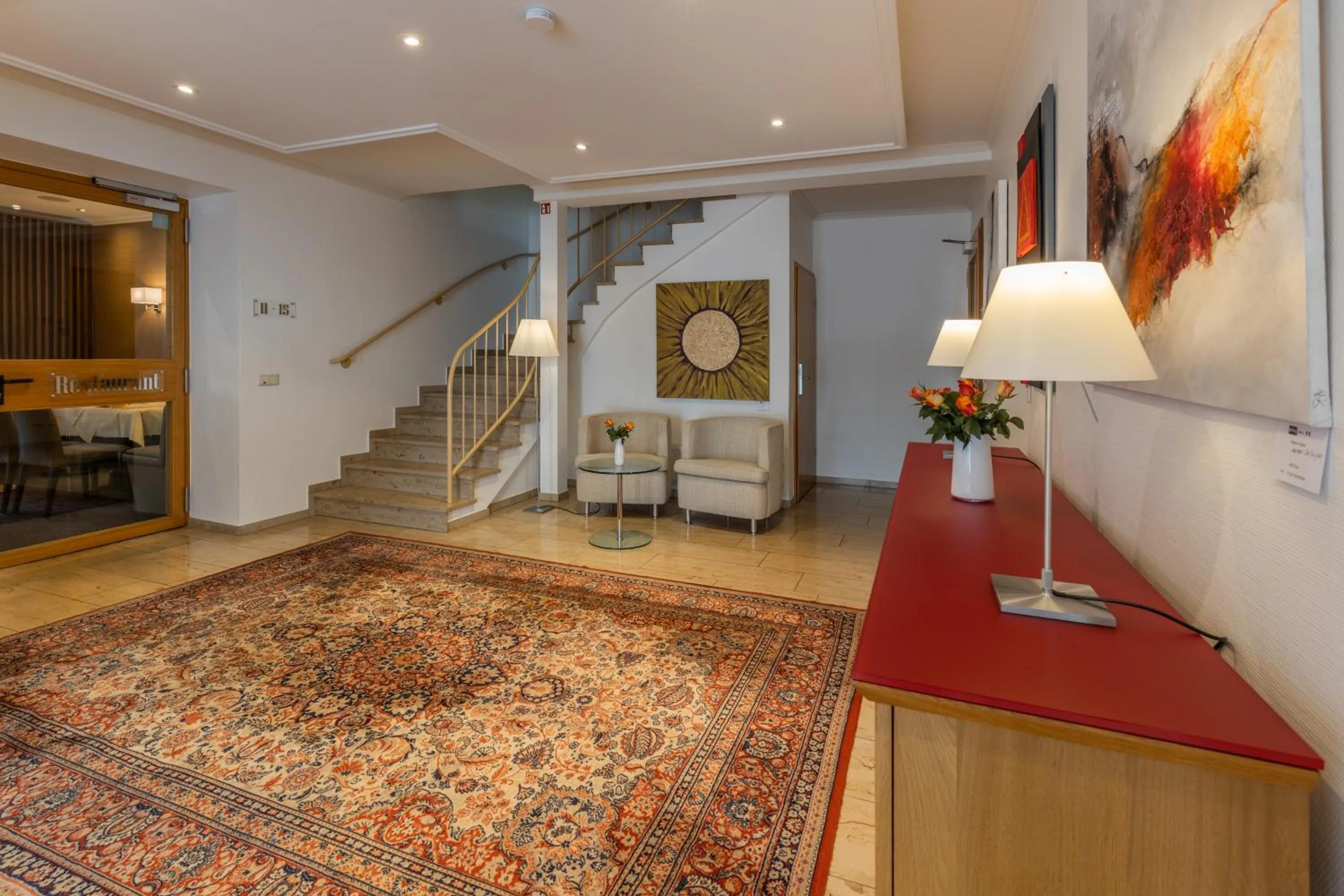 Lobby or reception in Hotel Schaper