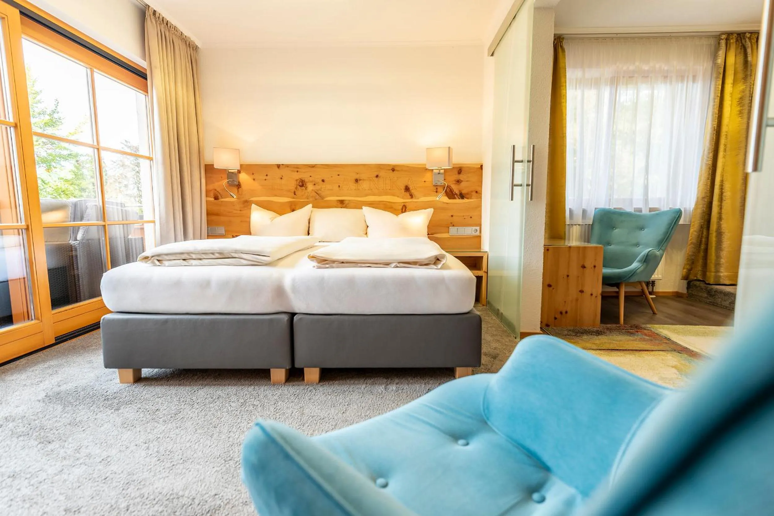 Bedroom, Bed in ARNIKA Garni