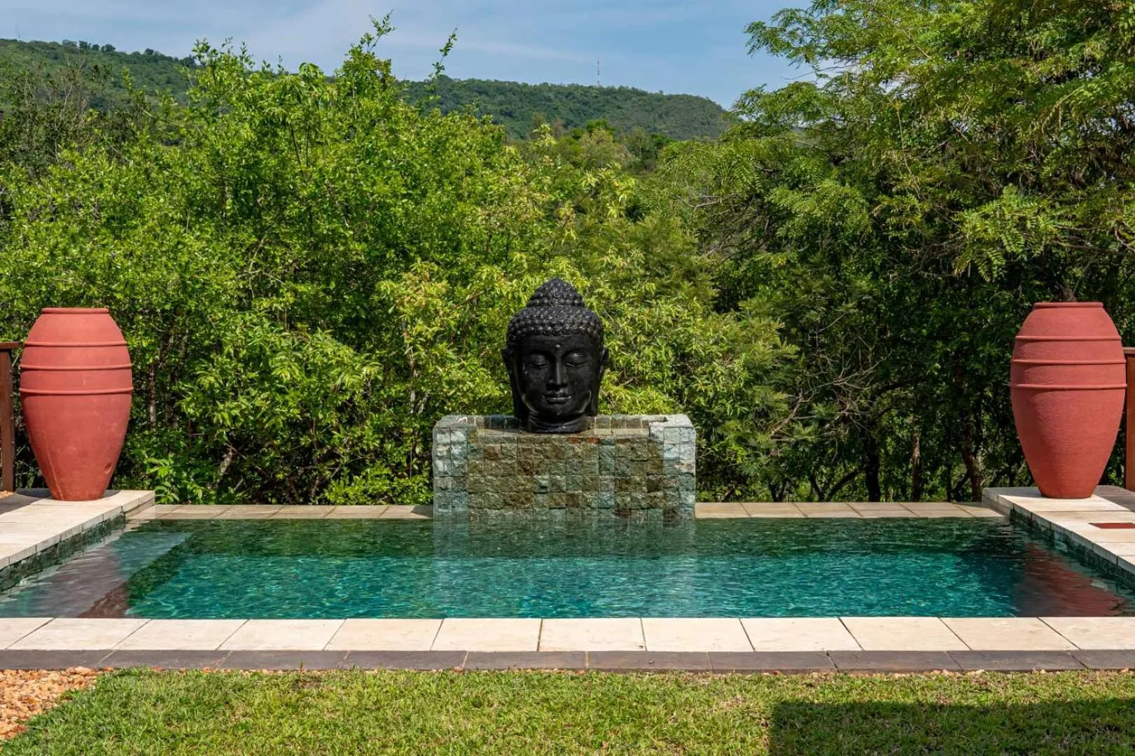 Pool view in The Zarafa