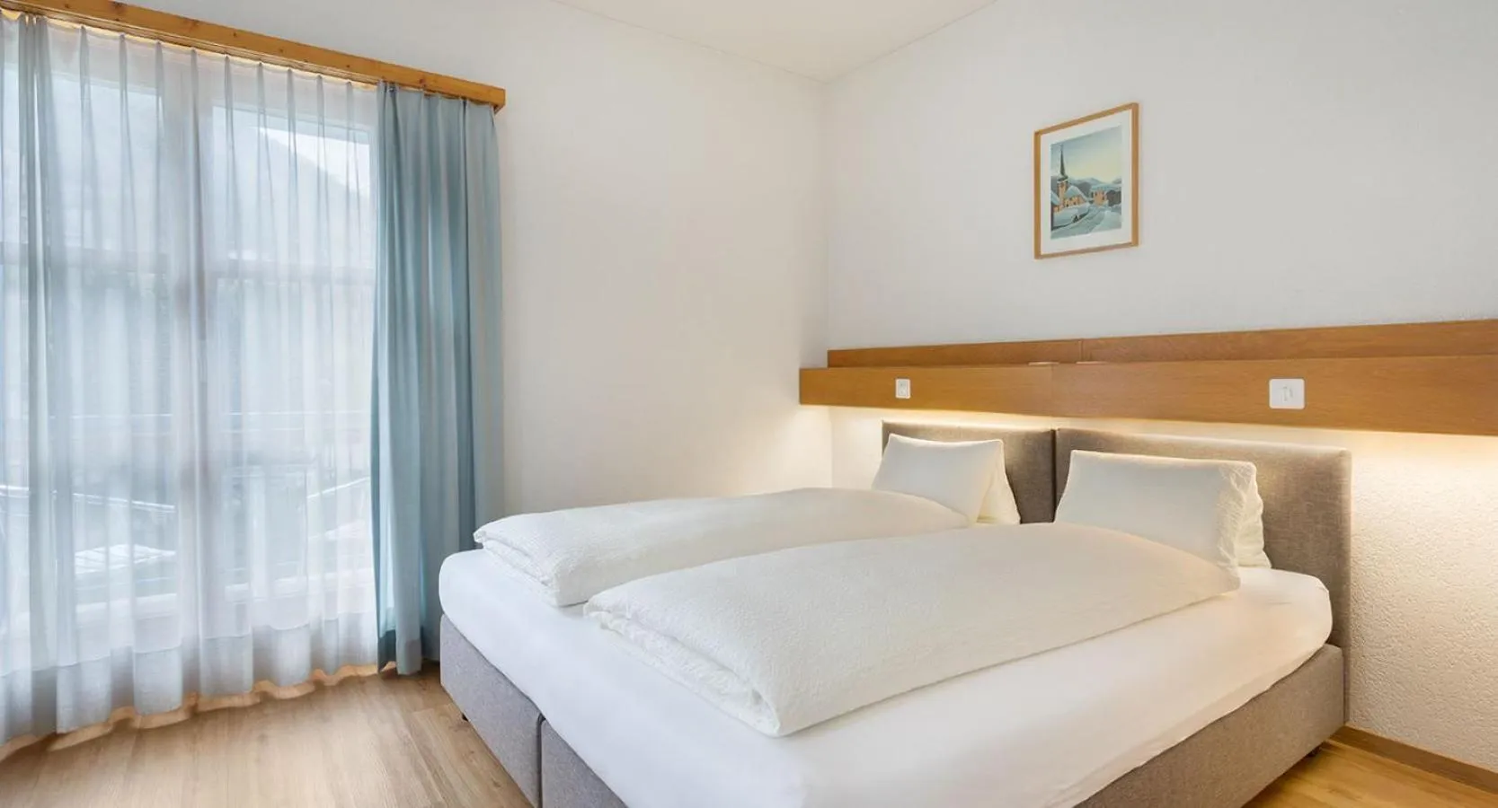 Photo of the whole room, Bed in Hotel & Bildungshaus St. Jodern