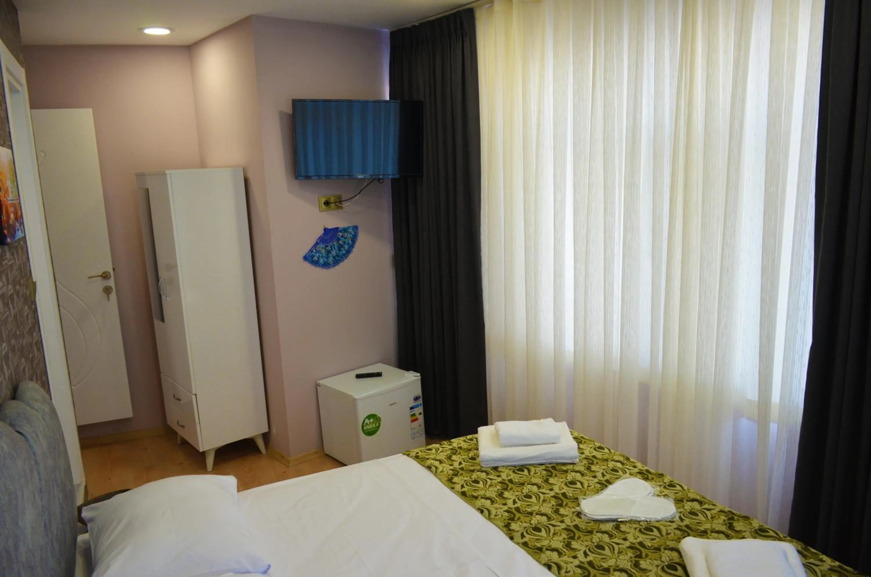 TV and multimedia, Bed in Rodion Hotel