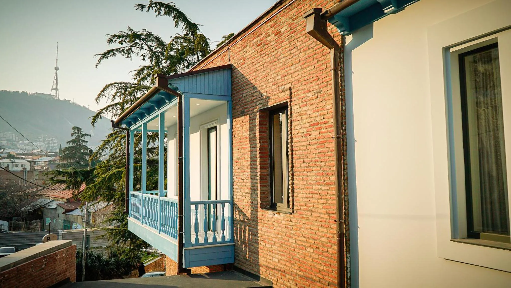 Property building in TbiliSee Hotel