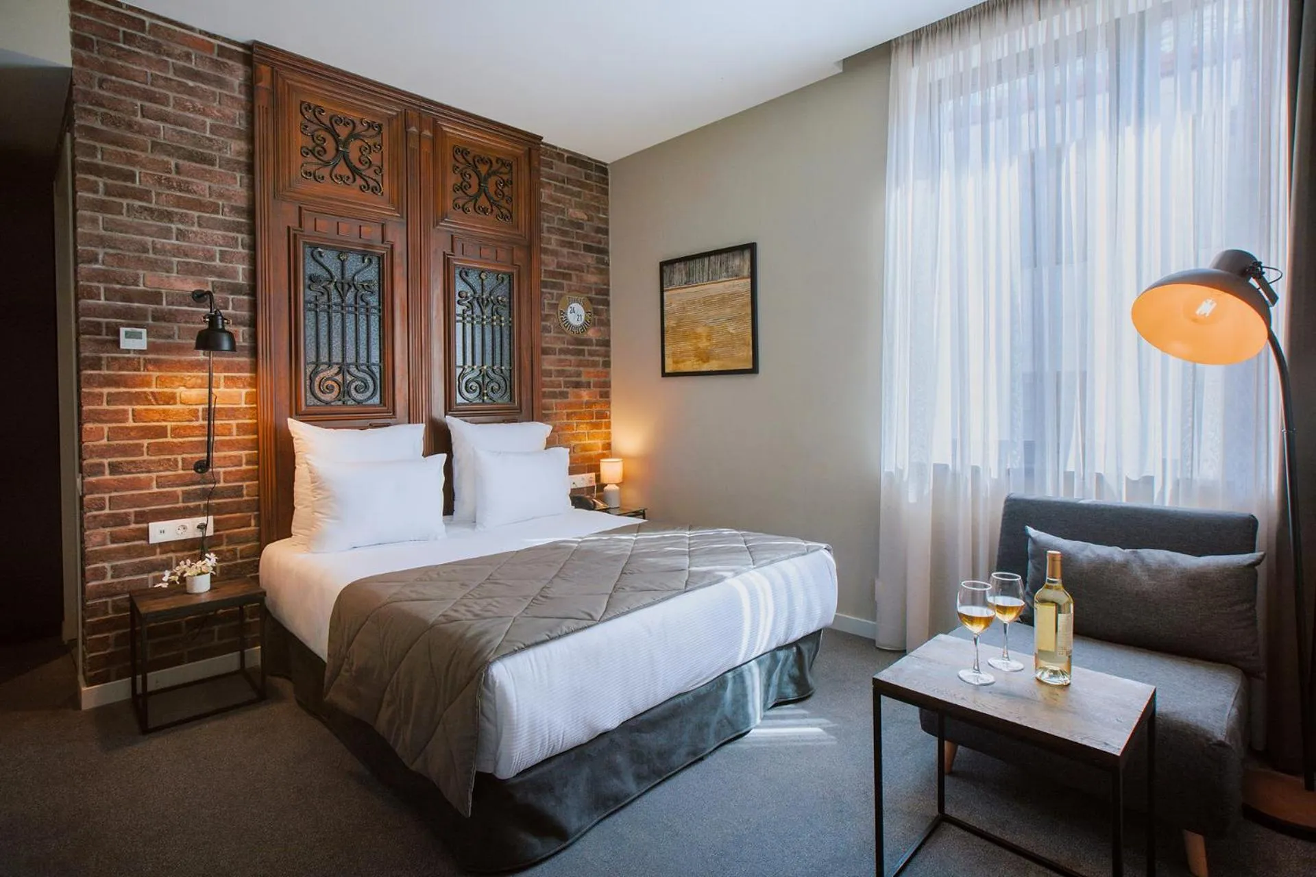 Bedroom, Bed in TbiliSee Hotel