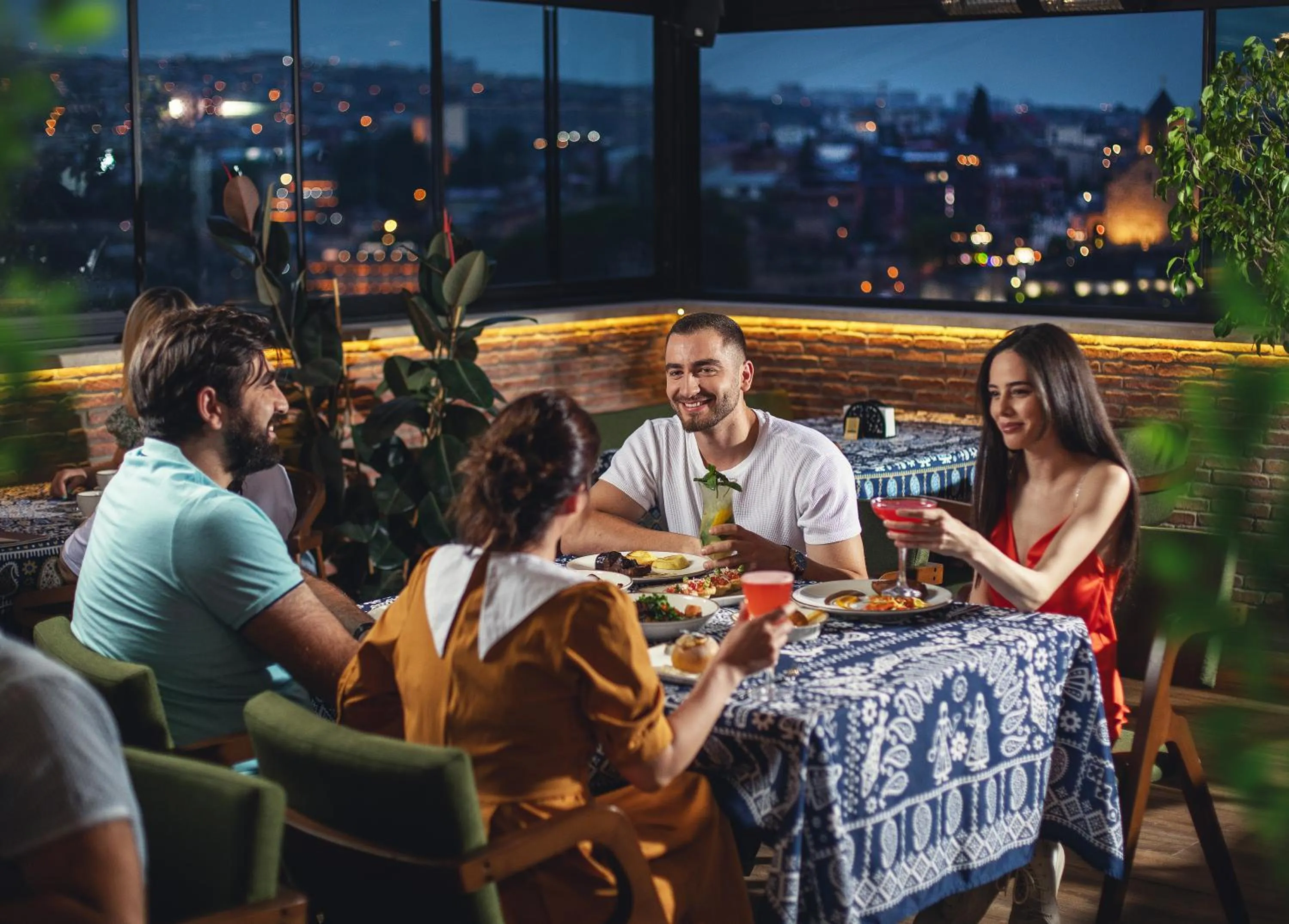 Restaurant/places to eat in TbiliSee Hotel