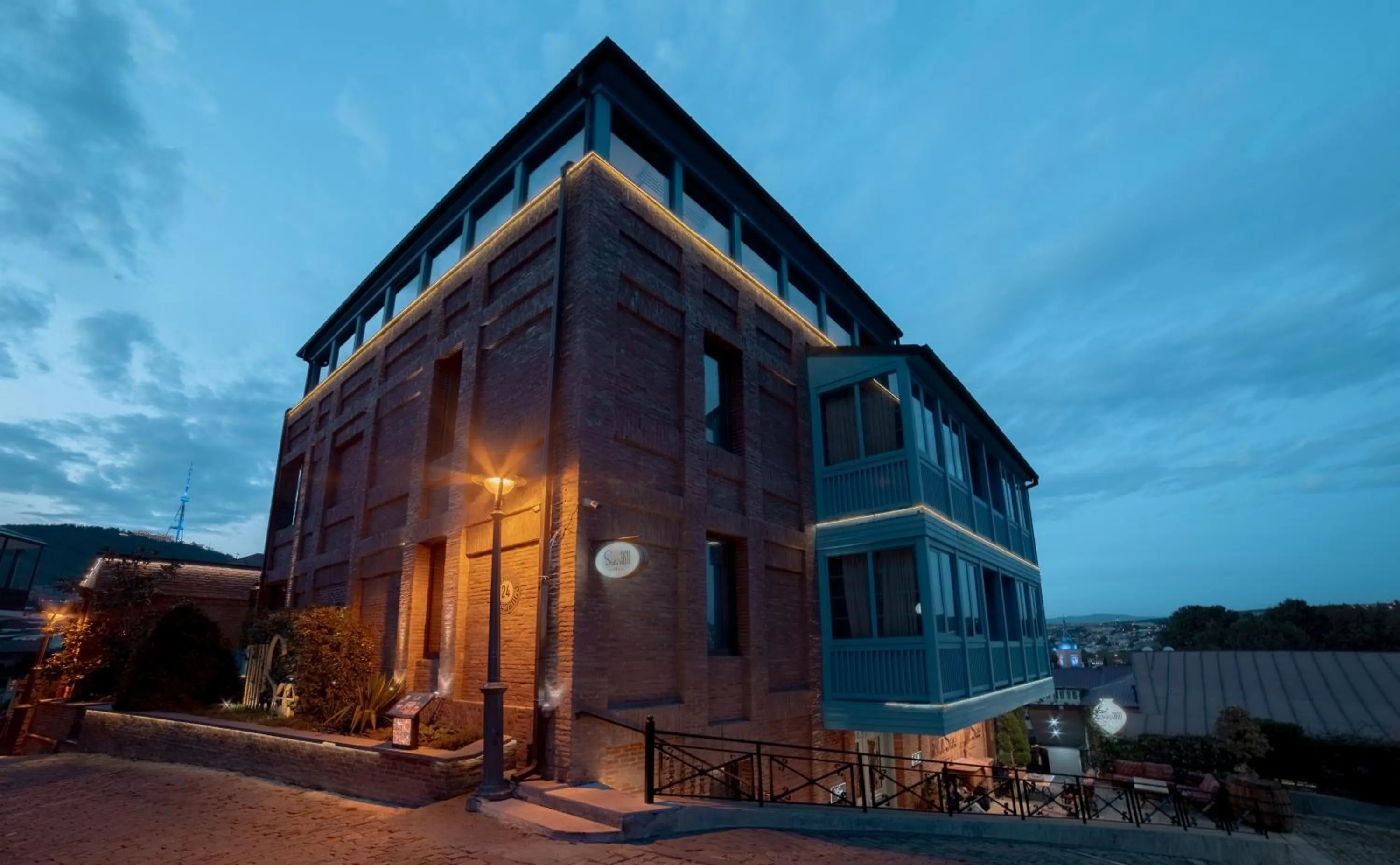 Property building in TbiliSee Hotel