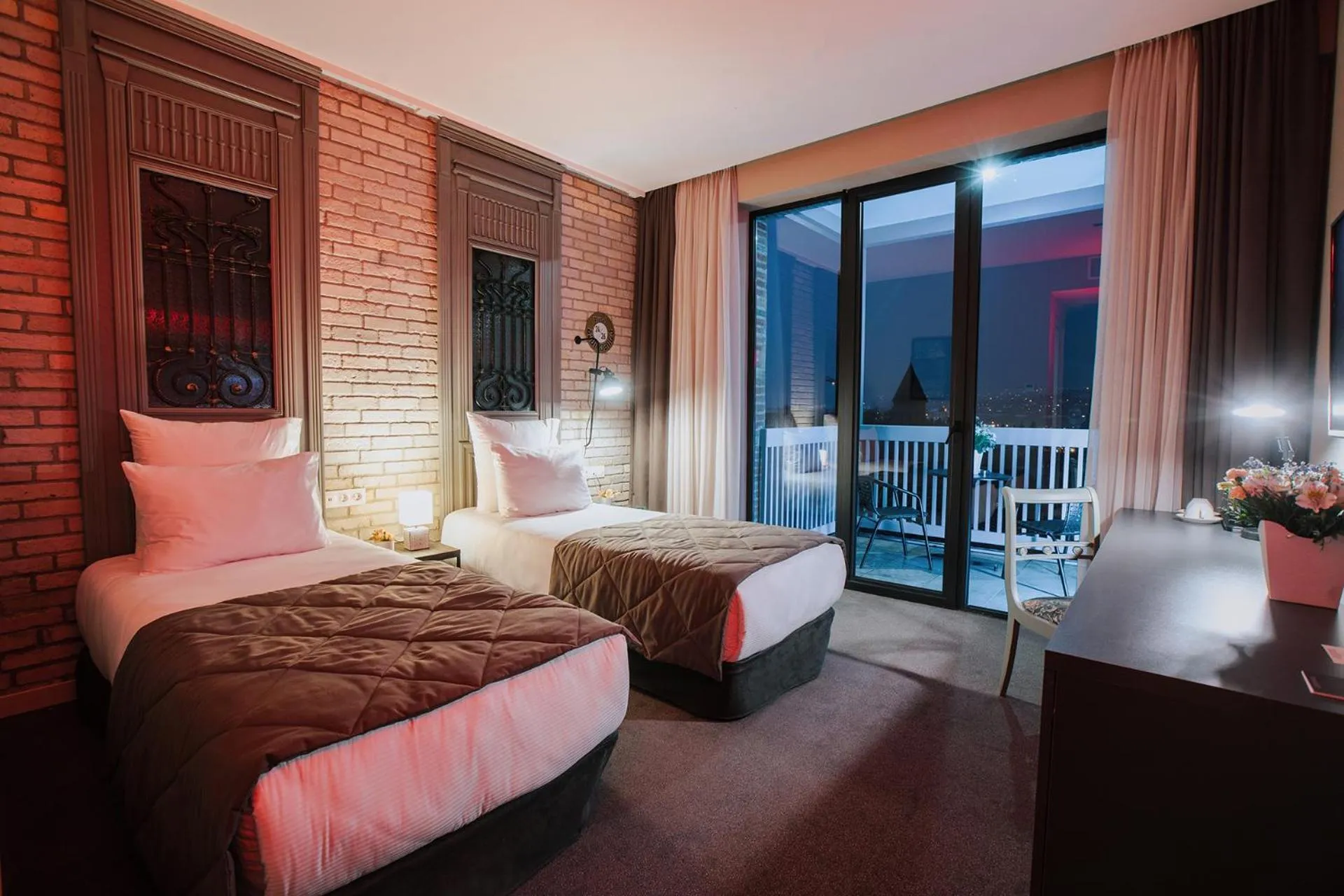 Photo of the whole room, Bed in TbiliSee Hotel