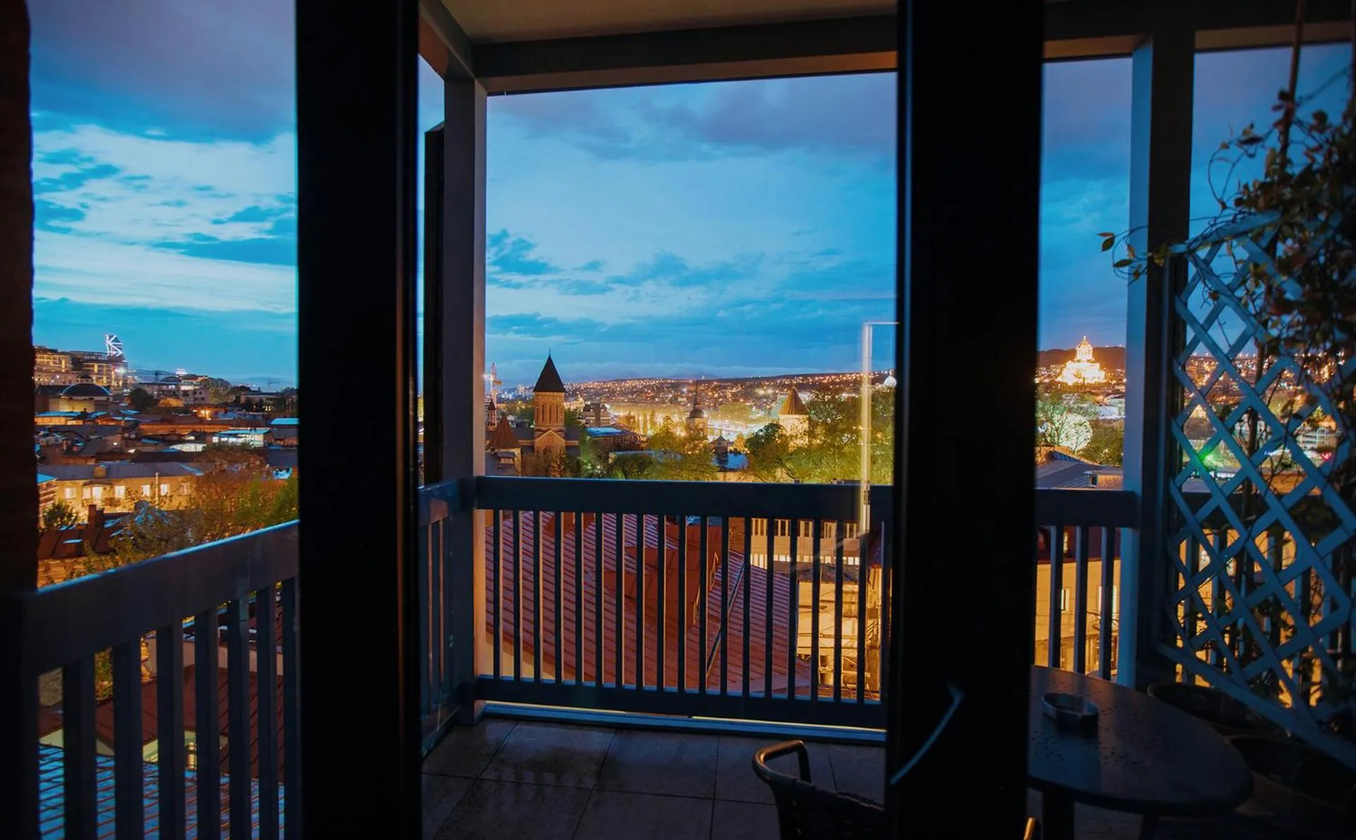 Balcony/Terrace in TbiliSee Hotel