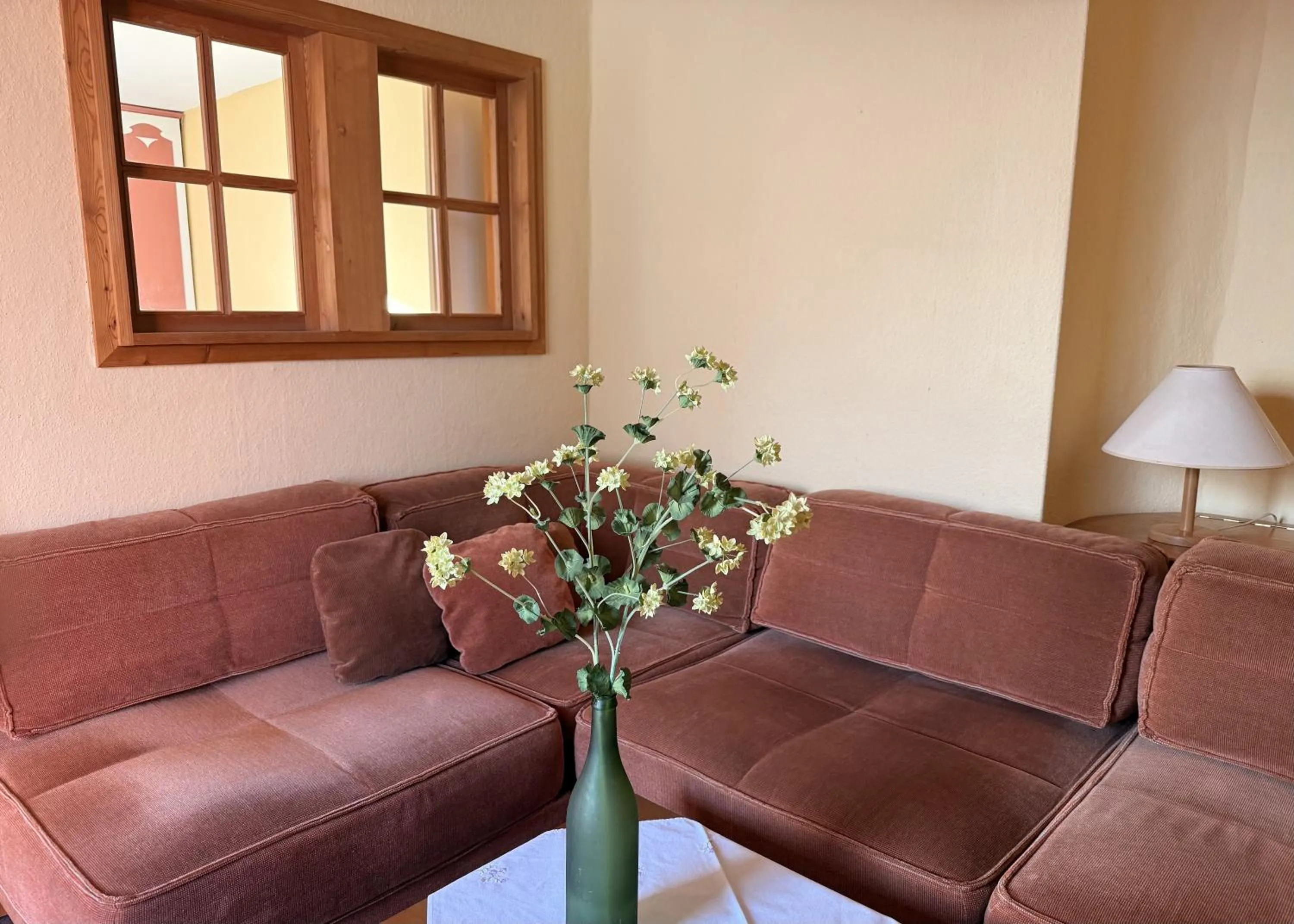 Seating area in Hotel Barbara