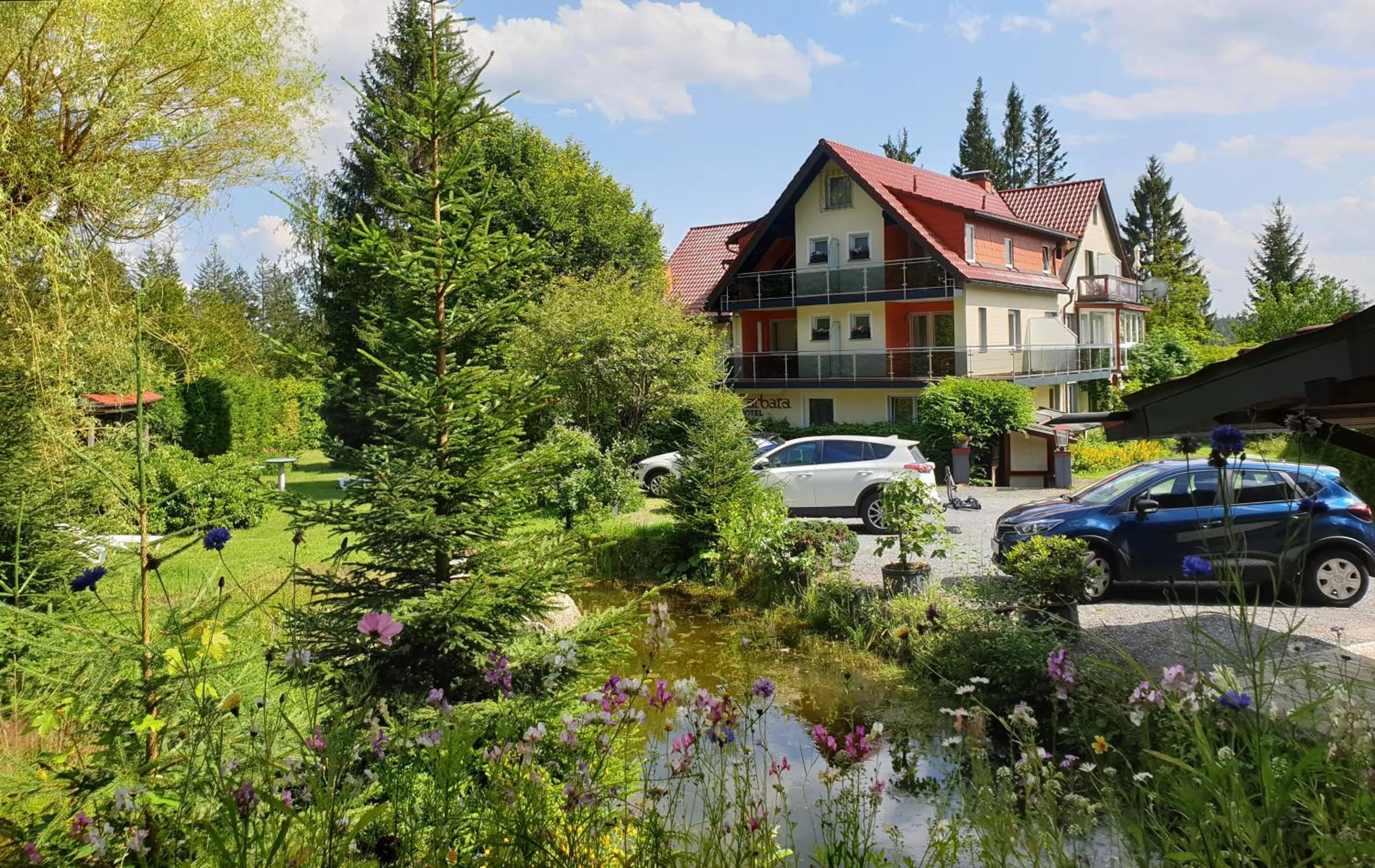 Garden in Hotel Barbara