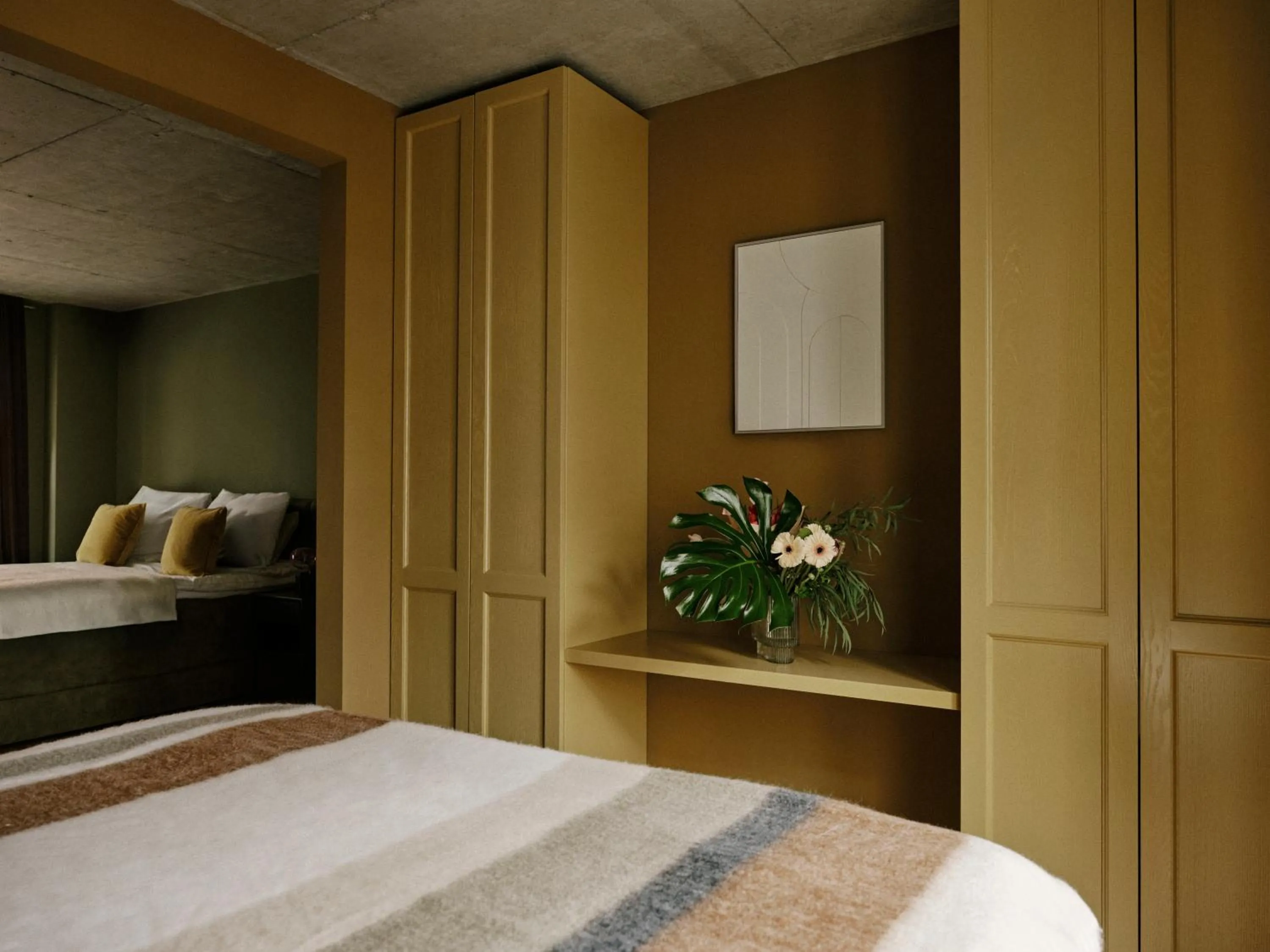 Bed in Art Apartments