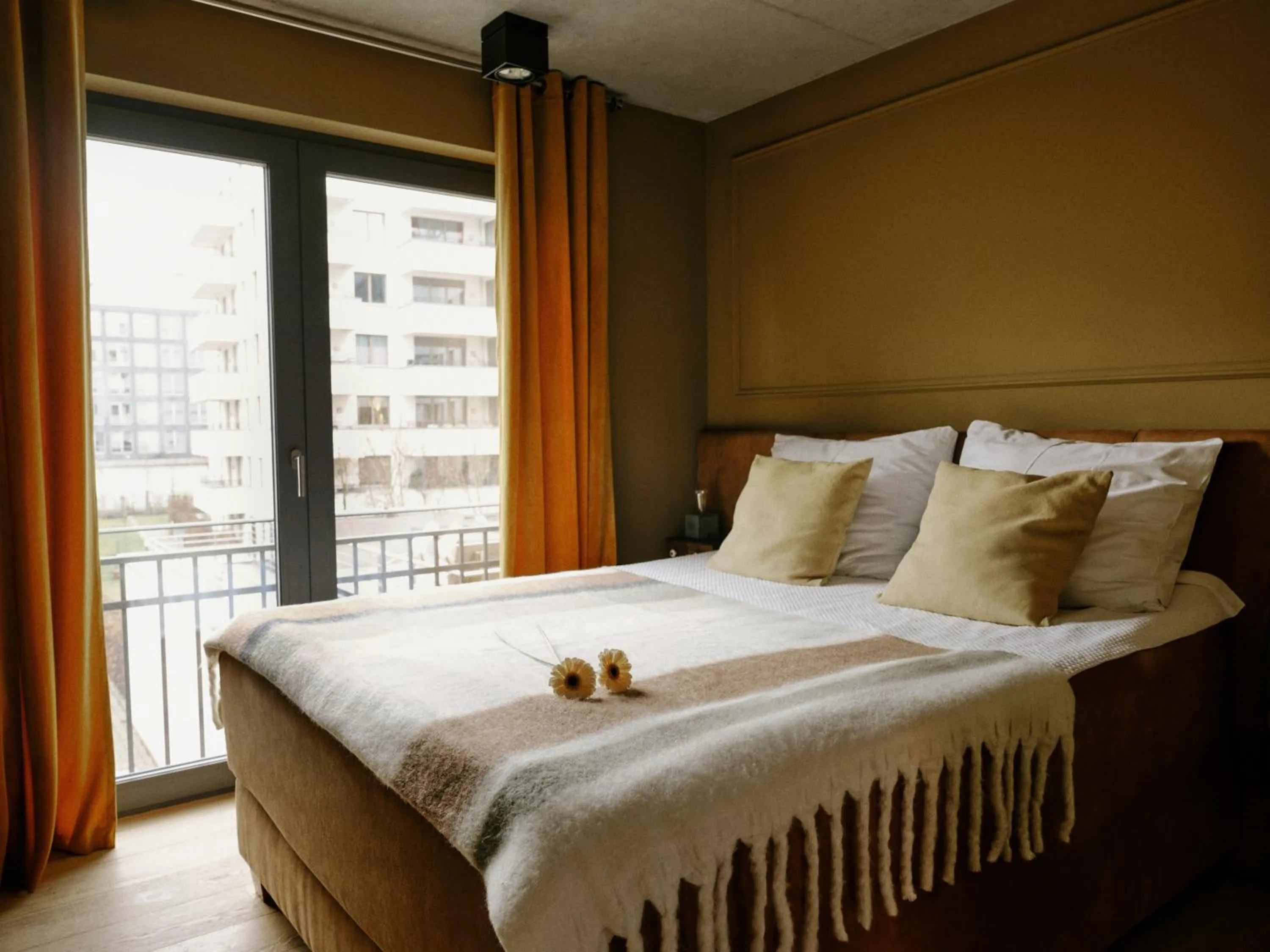 Bed in Art Apartments