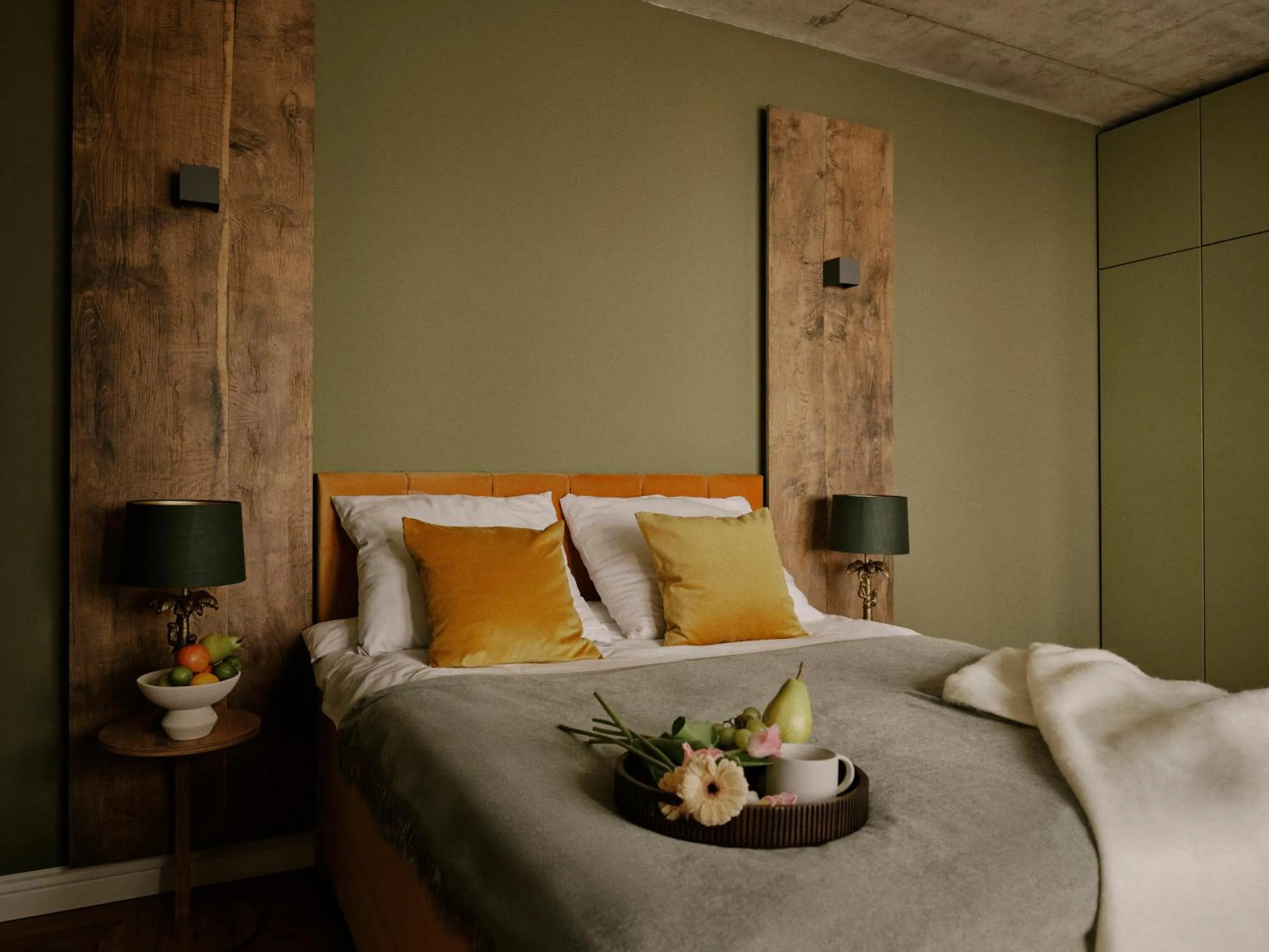 Bed in Art Apartments