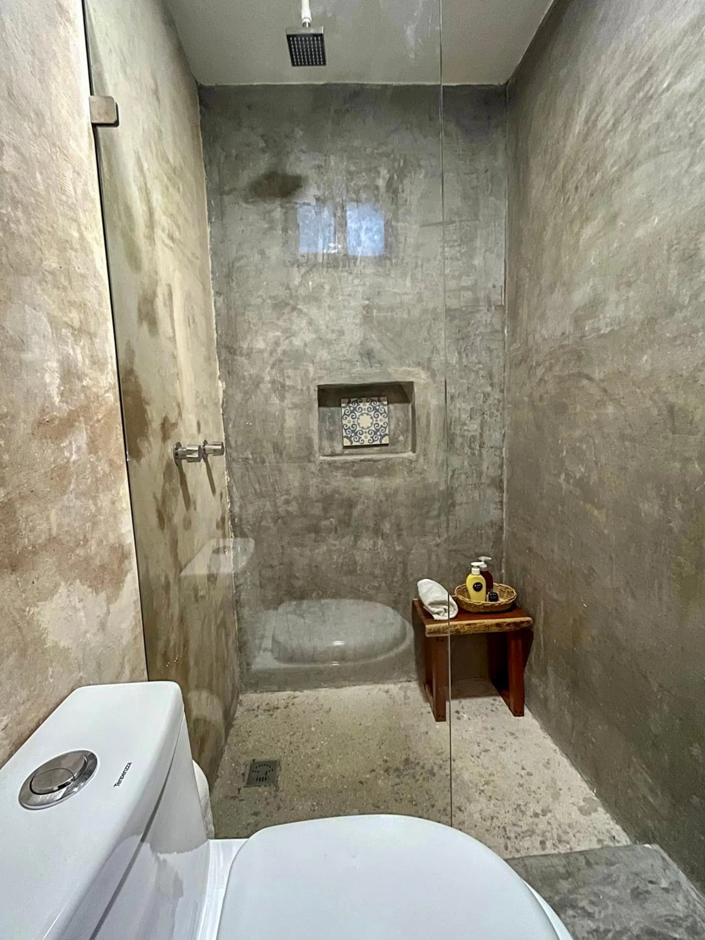 Toilet in Ariché Valladolid Hotel & Hostal