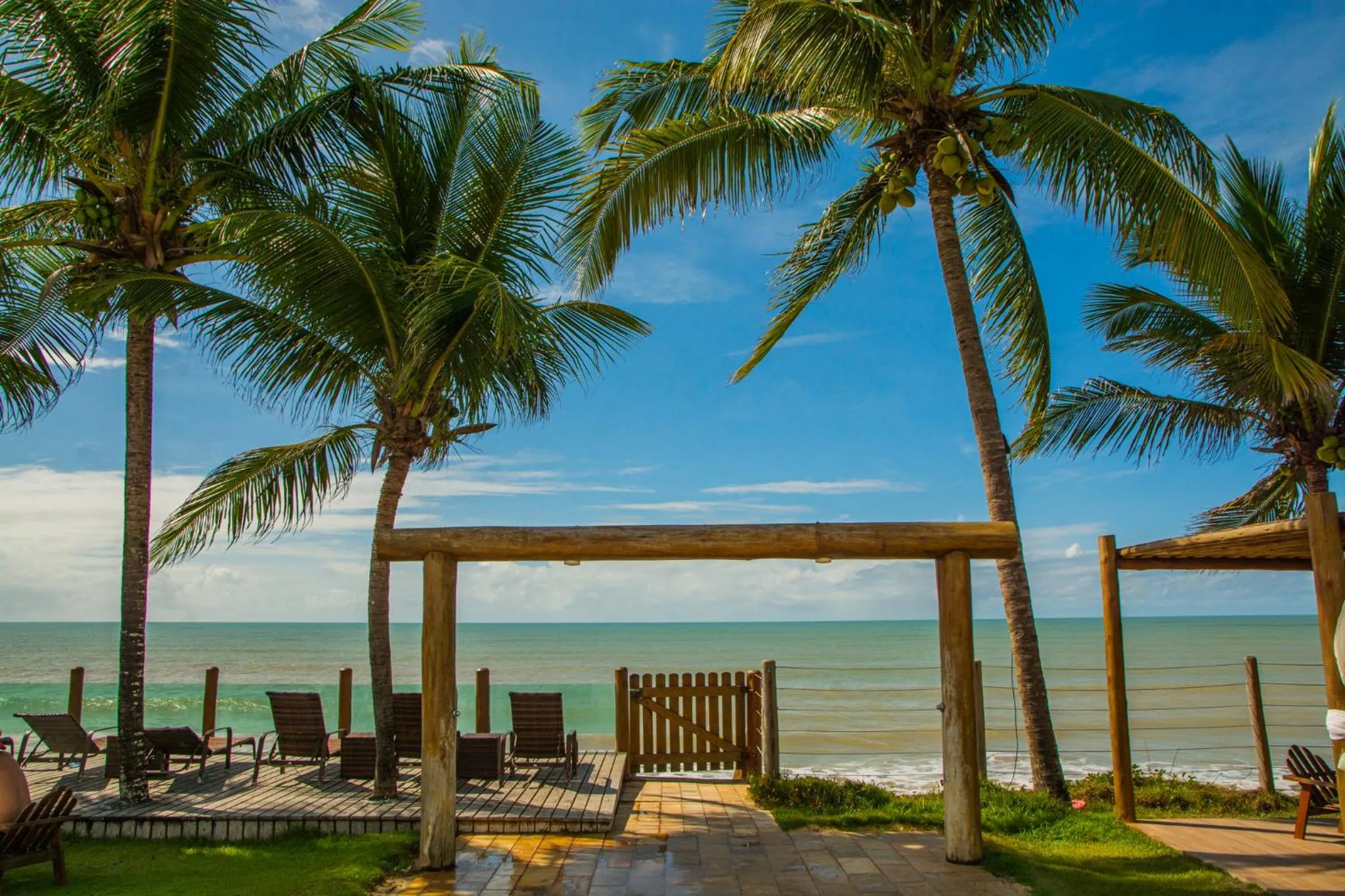 Beach in Cahy Praia Hotel