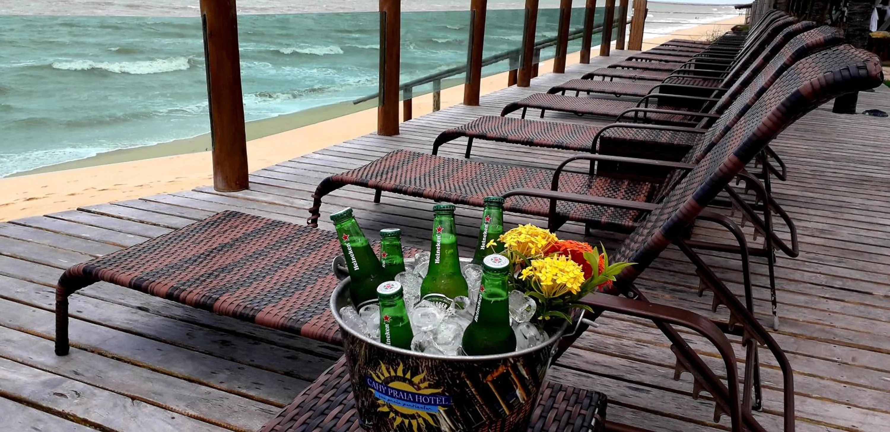 Balcony/Terrace in Cahy Praia Hotel