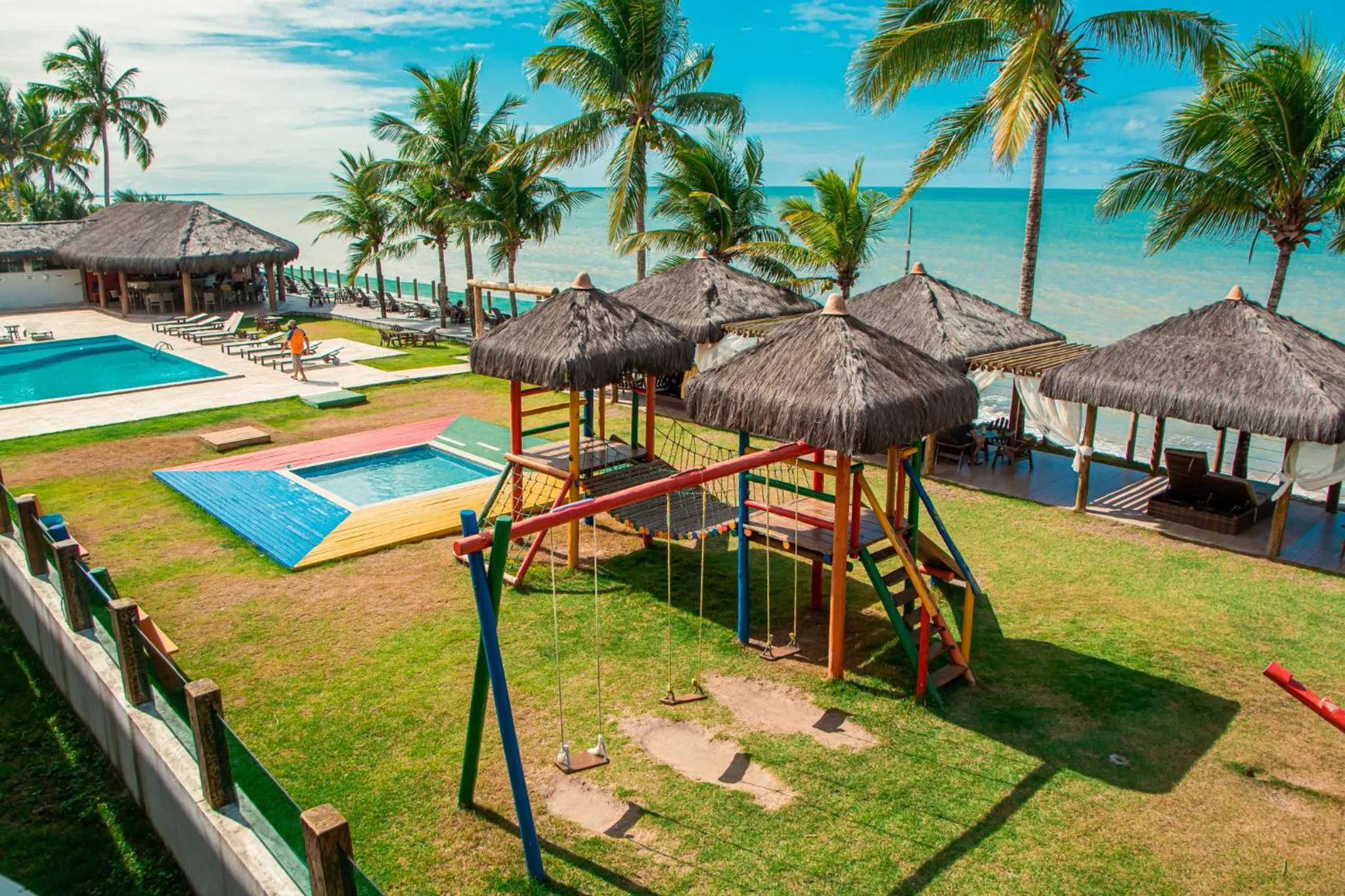 Children play ground in Cahy Praia Hotel