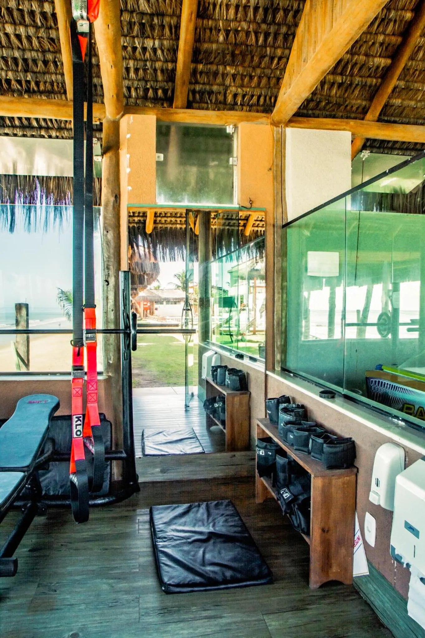 Fitness centre/facilities in Cahy Praia Hotel