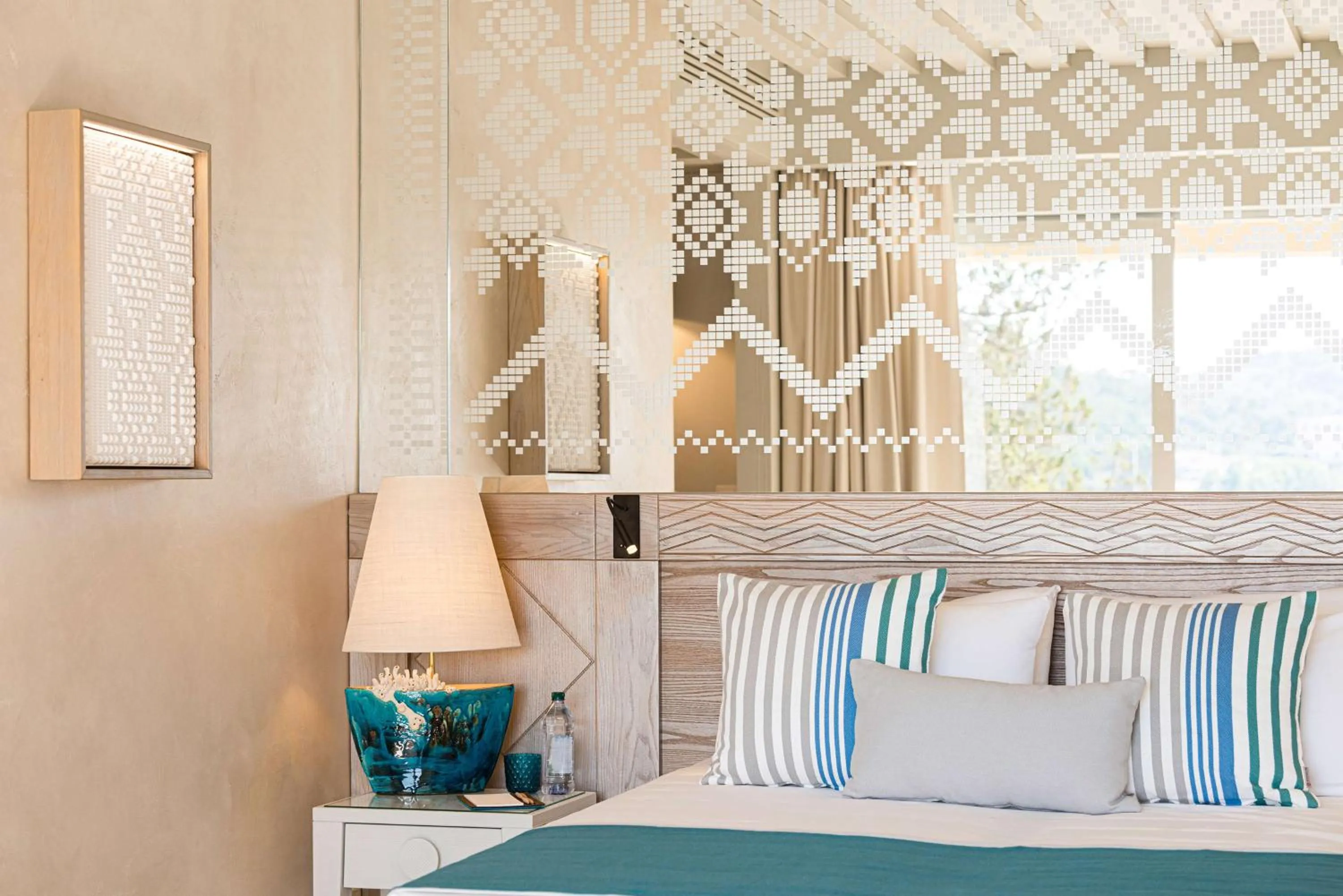 Bedroom, Bed in 7Pines Resort Sardinia - A Destination By Hyatt