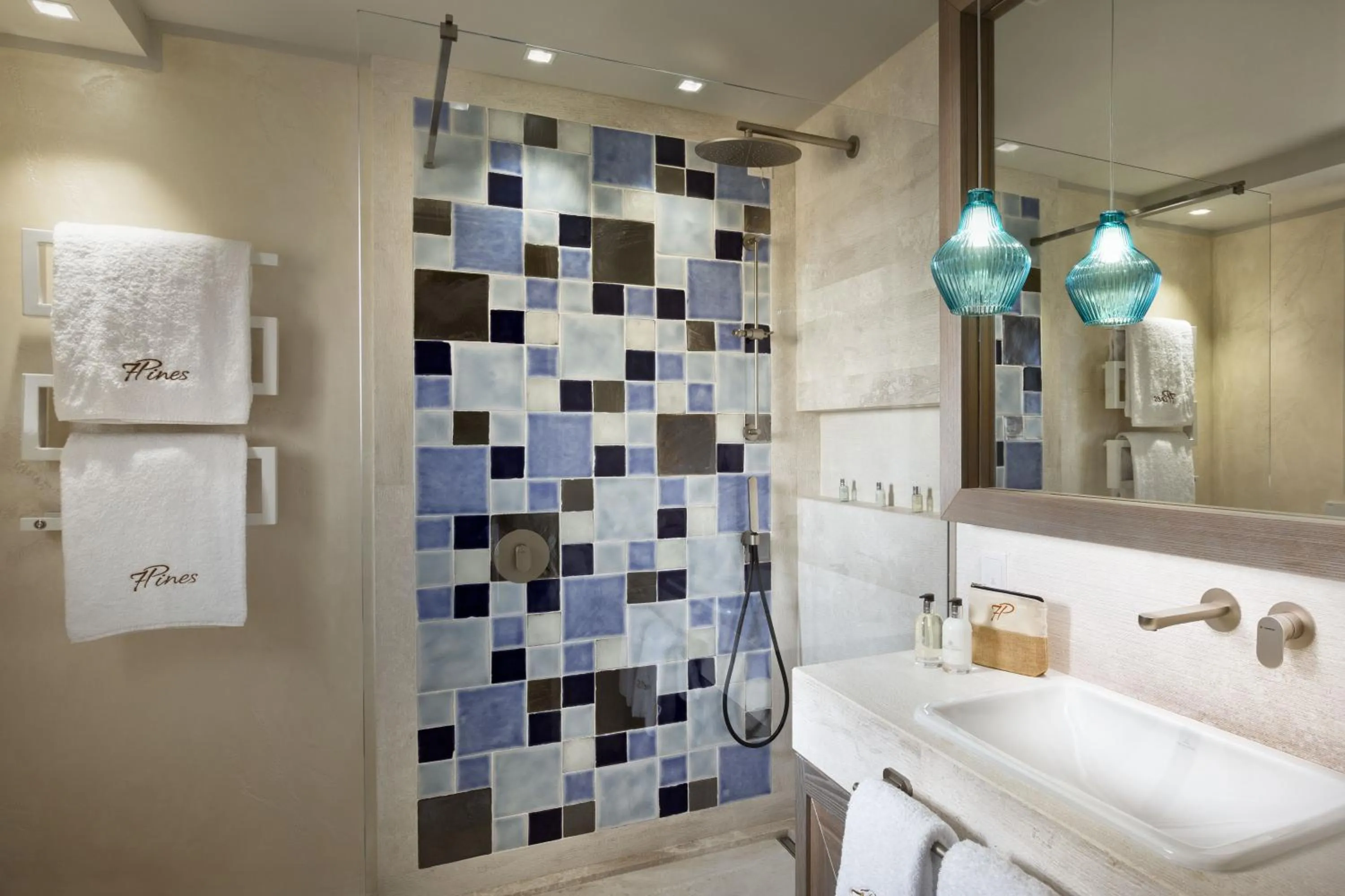 Bathroom in 7Pines Resort Sardinia - A Destination By Hyatt