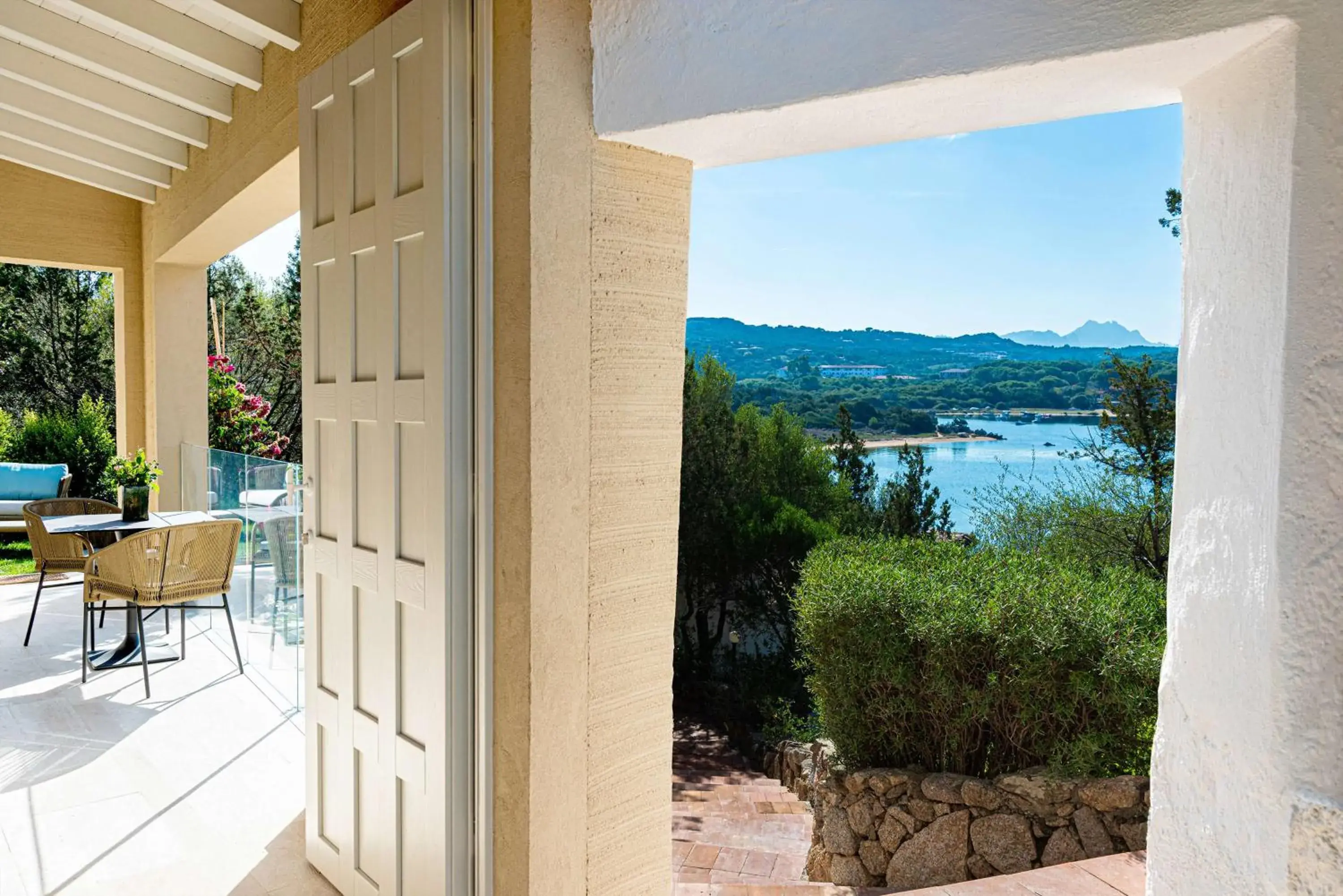 Bedroom in 7Pines Resort Sardinia - A Destination By Hyatt Bedroom in 7Pines Resort Sardinia - A Destination By Hyatt
