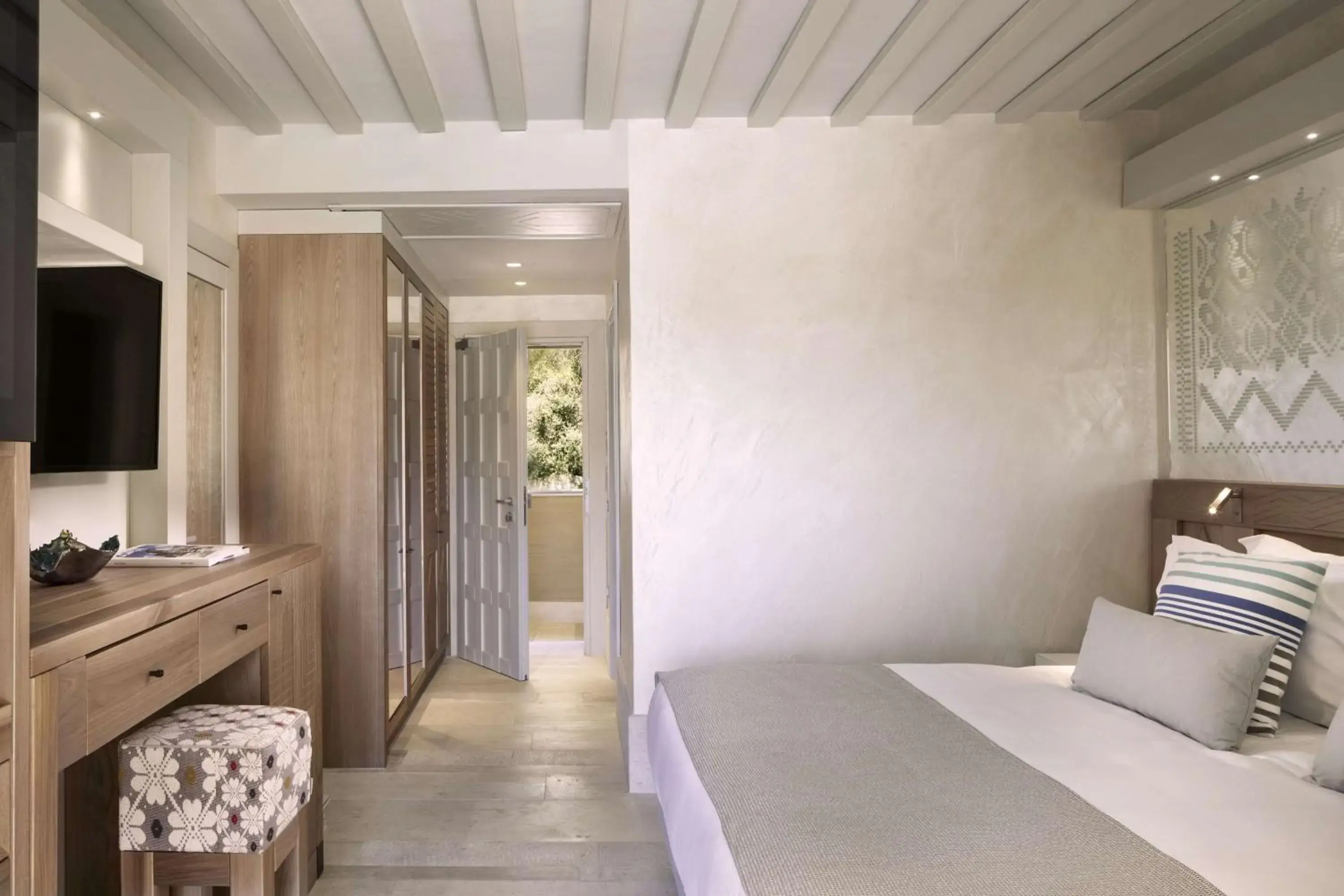 Bedroom, Bed in 7Pines Resort Sardinia - A Destination By Hyatt Bedroom, Bed in 7Pines Resort Sardinia - A Destination By Hyatt