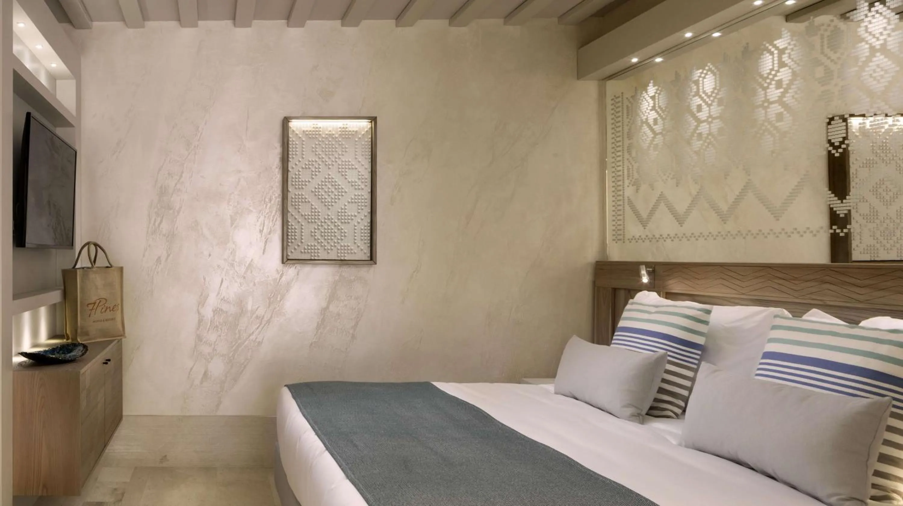 Photo of the whole room, Bed in 7Pines Resort Sardinia - A Destination By Hyatt