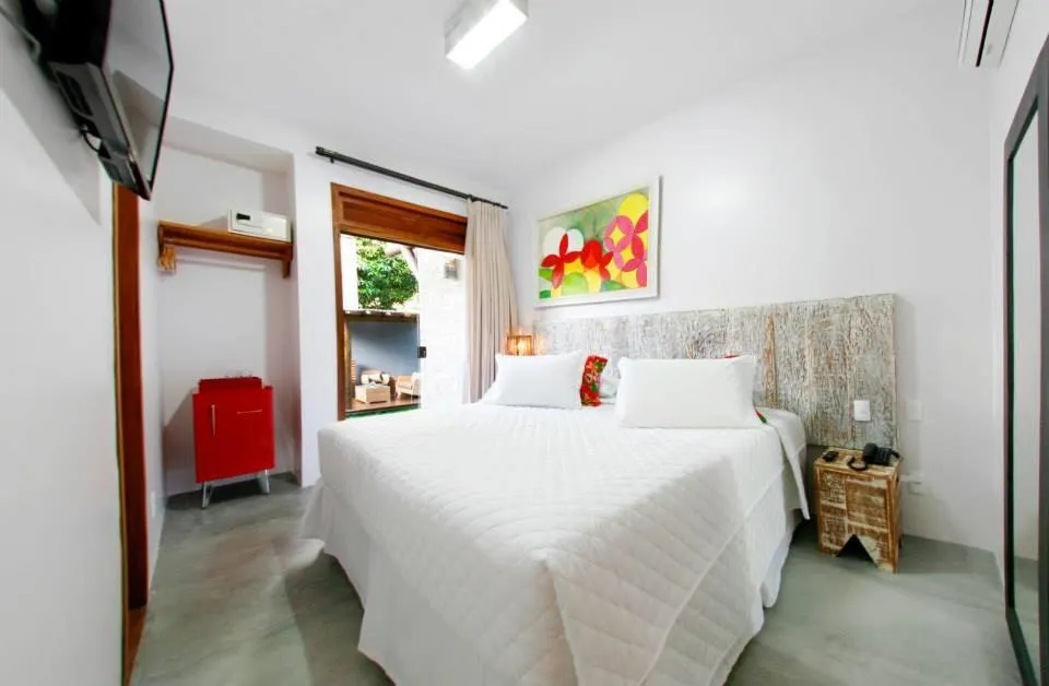 Bedroom, Bed in Pousada Villa Maeva Itacare