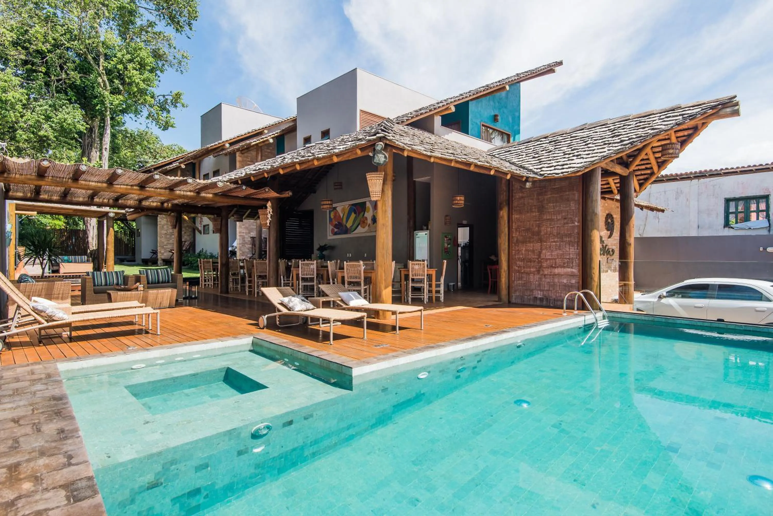 Pool view in Pousada Villa Maeva Itacare