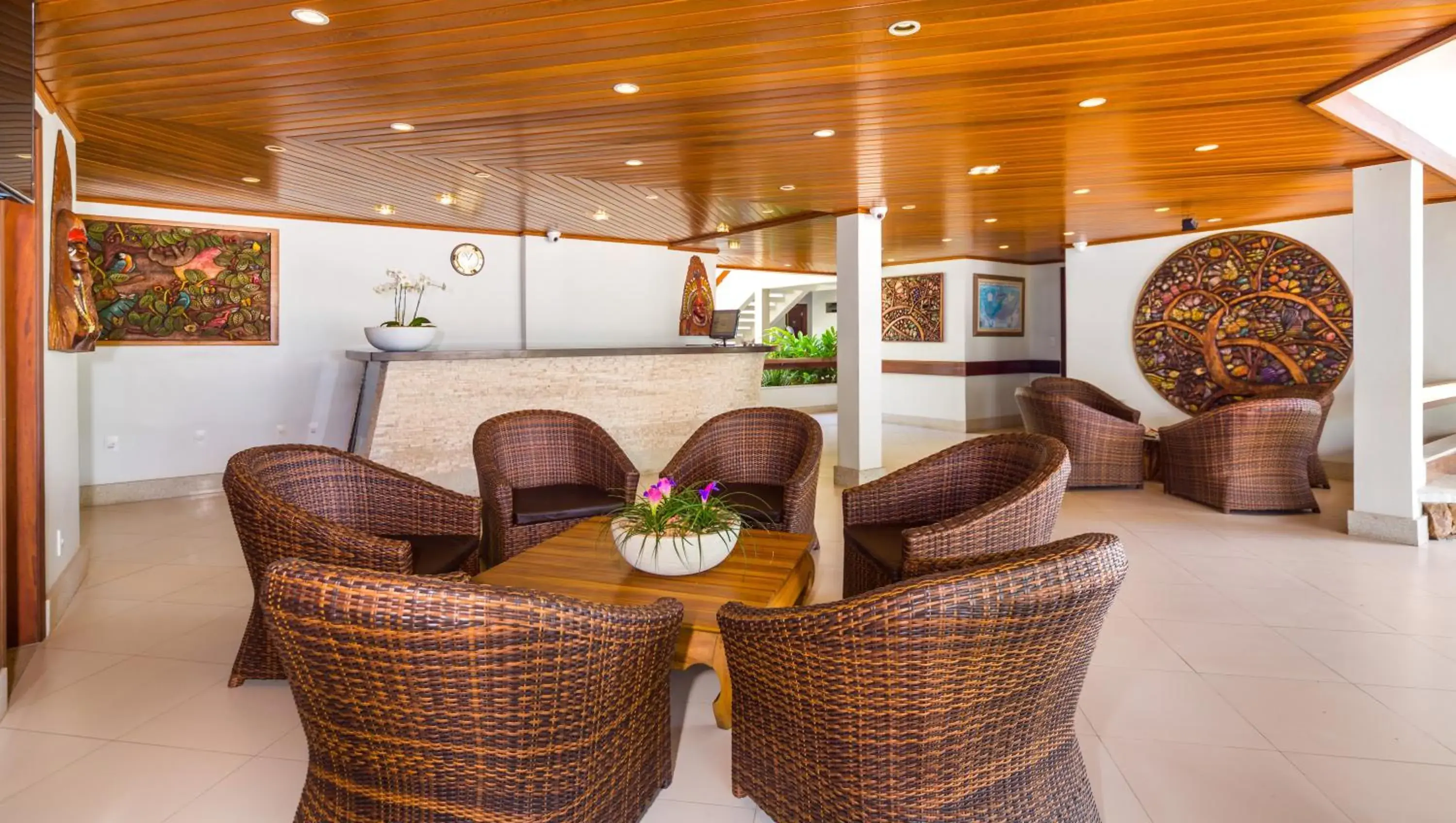 Lobby or reception in Quinta do Sol Lite Praia Hotel Lobby or reception in Quinta do Sol Lite Praia Hotel