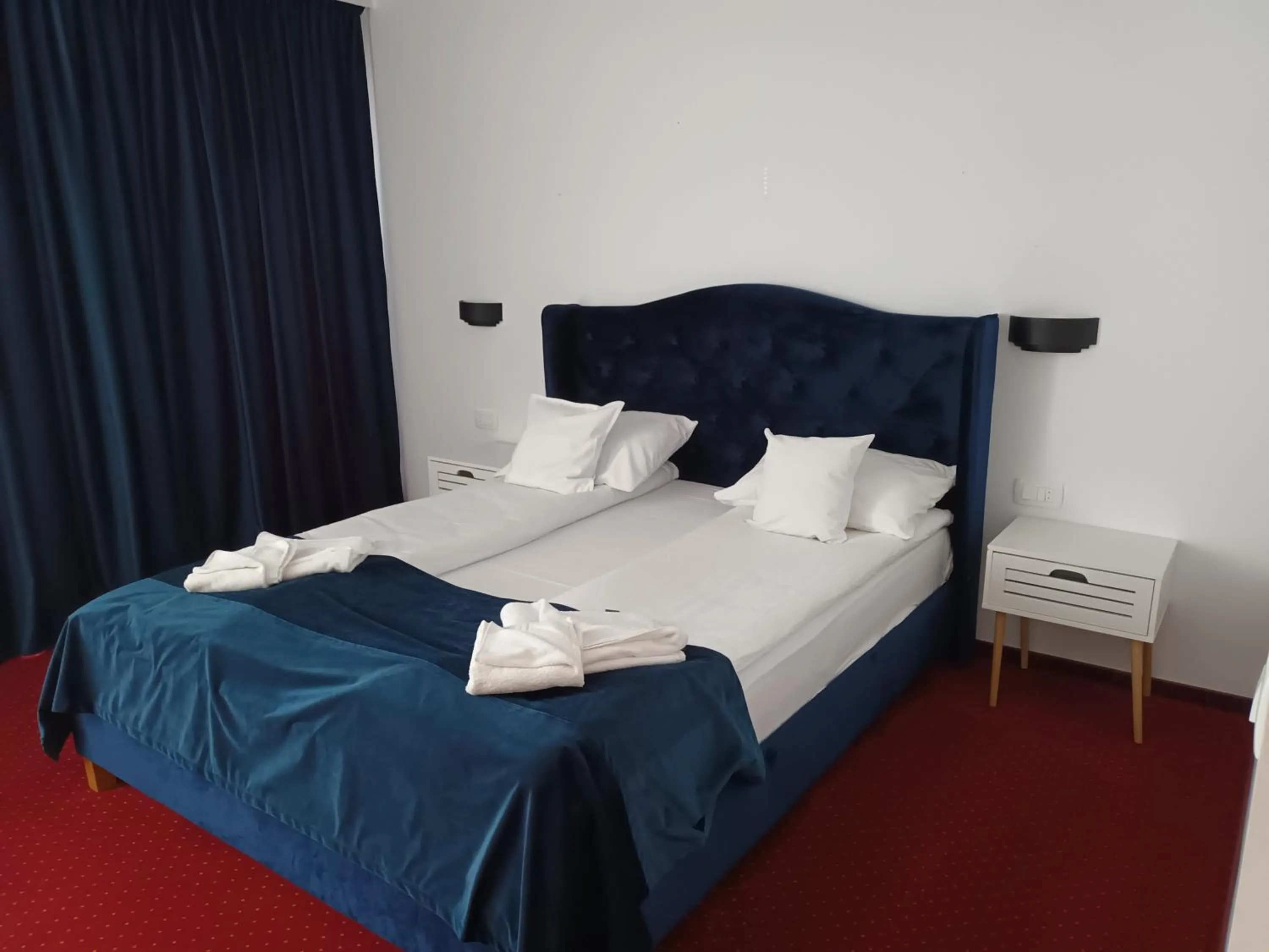 Bed in Hotel Transilvania Zalău