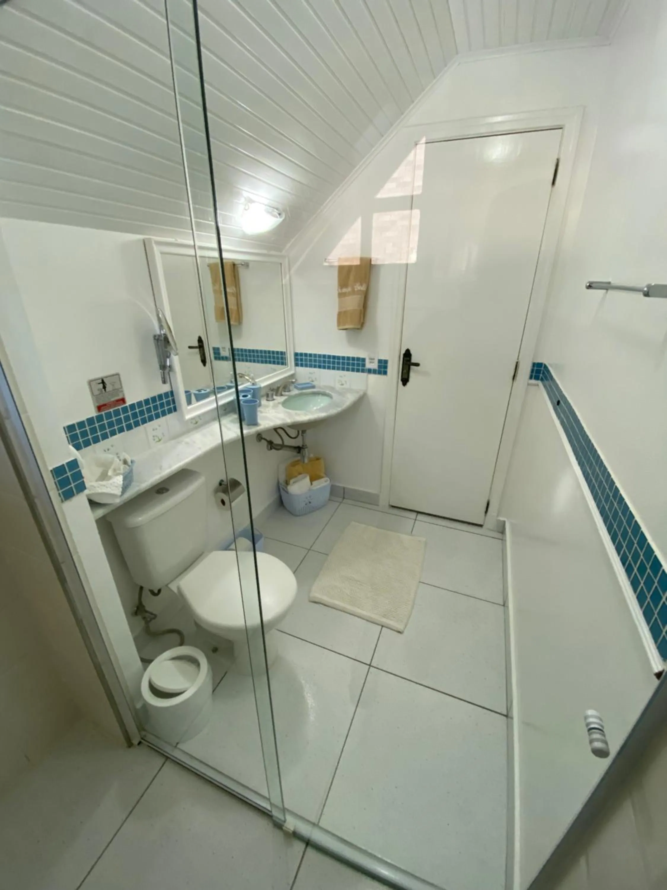 Bathroom in Pousada Chateau Colinas