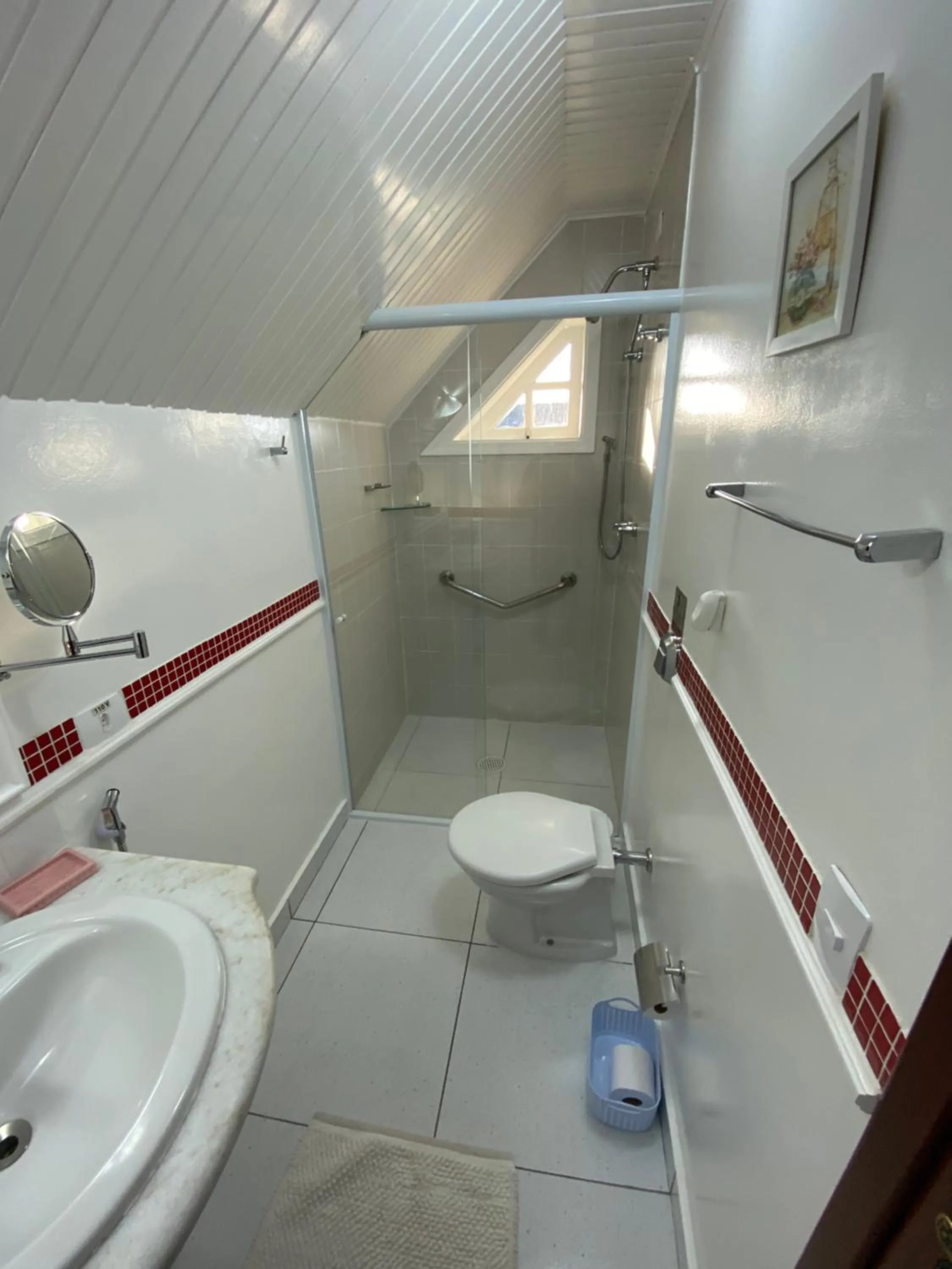 Bathroom in Pousada Chateau Colinas