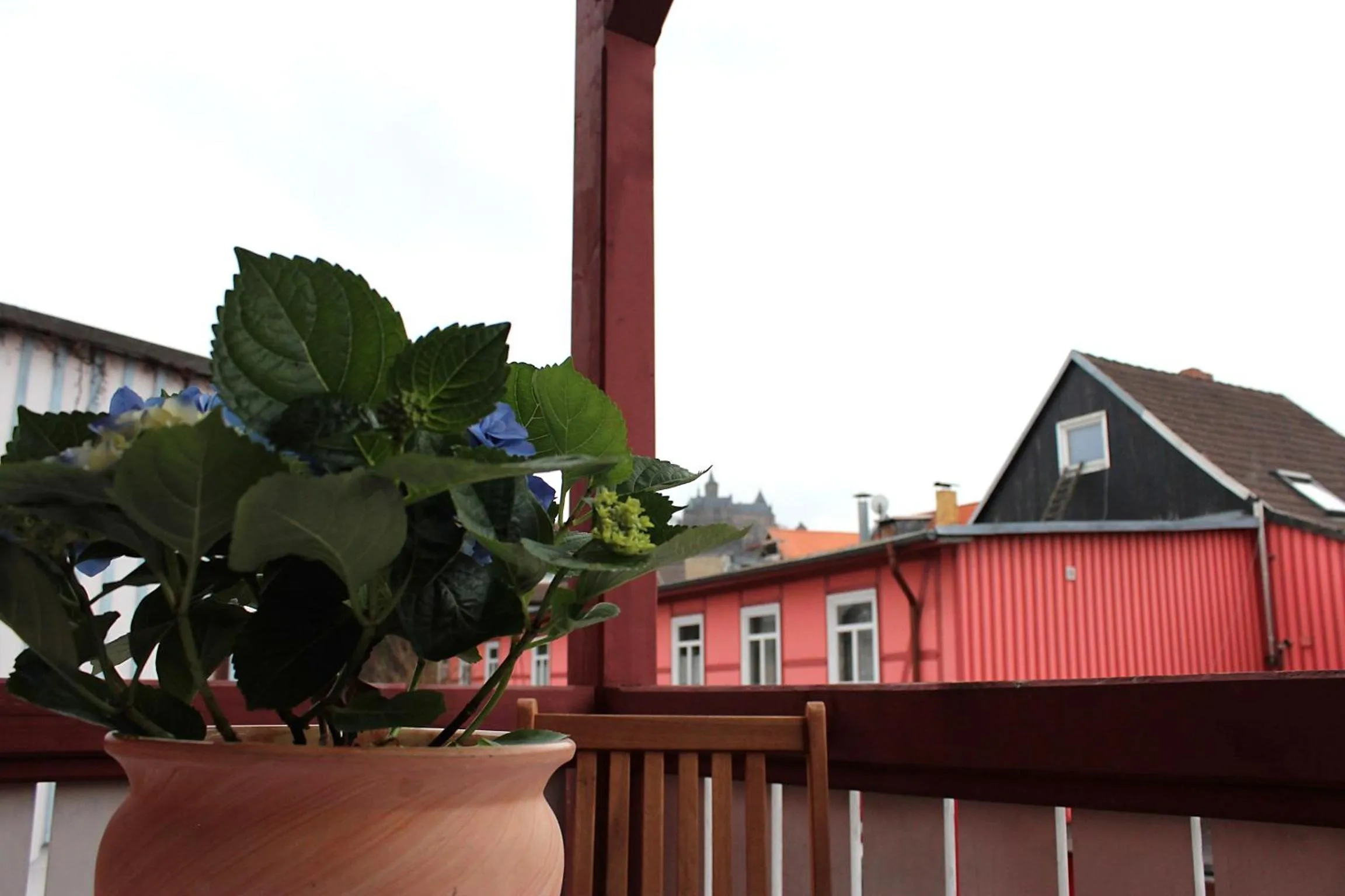 Balcony/Terrace in Parkhotel Fischer