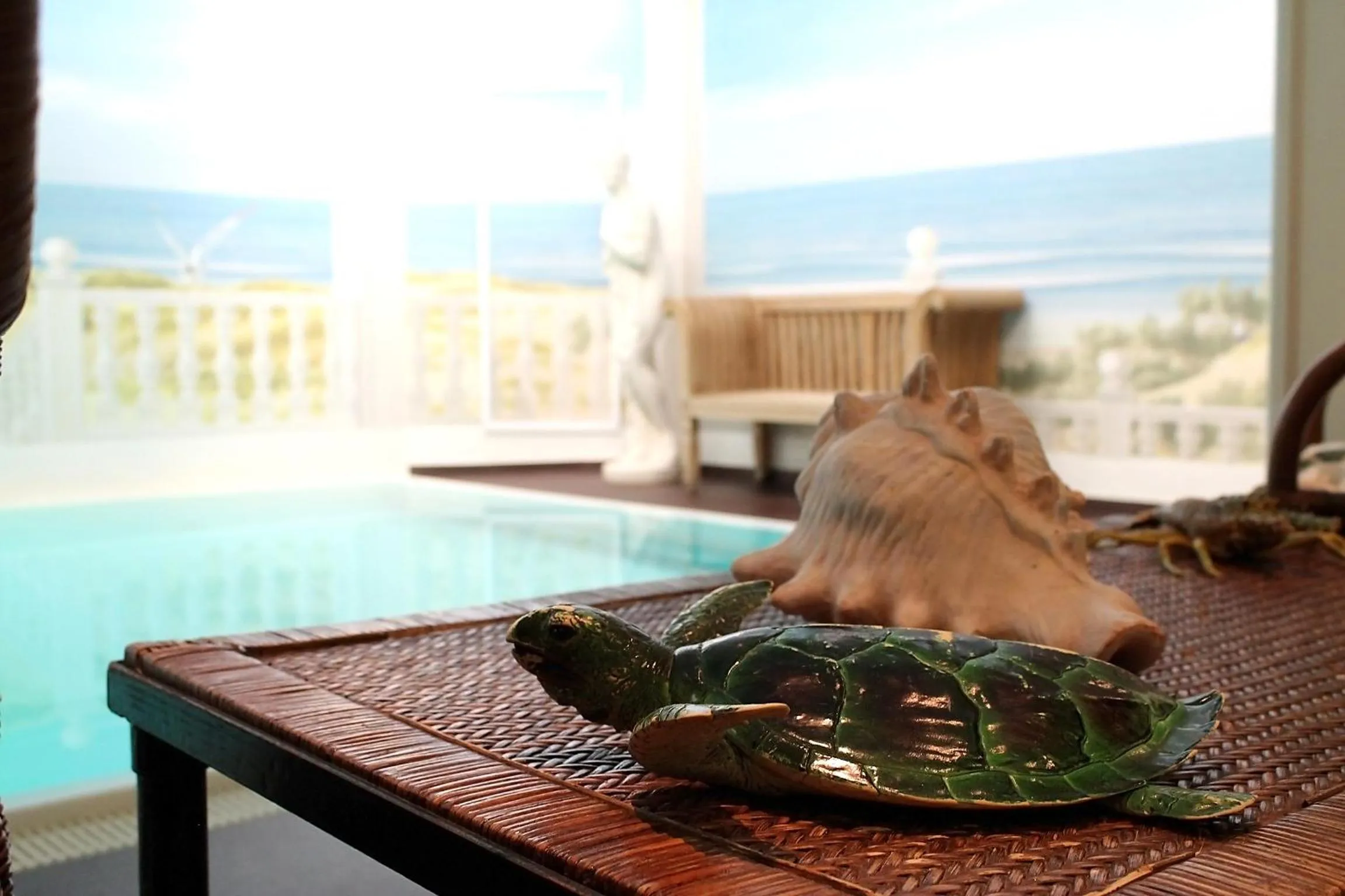 Decorative detail in Parkhotel Fischer