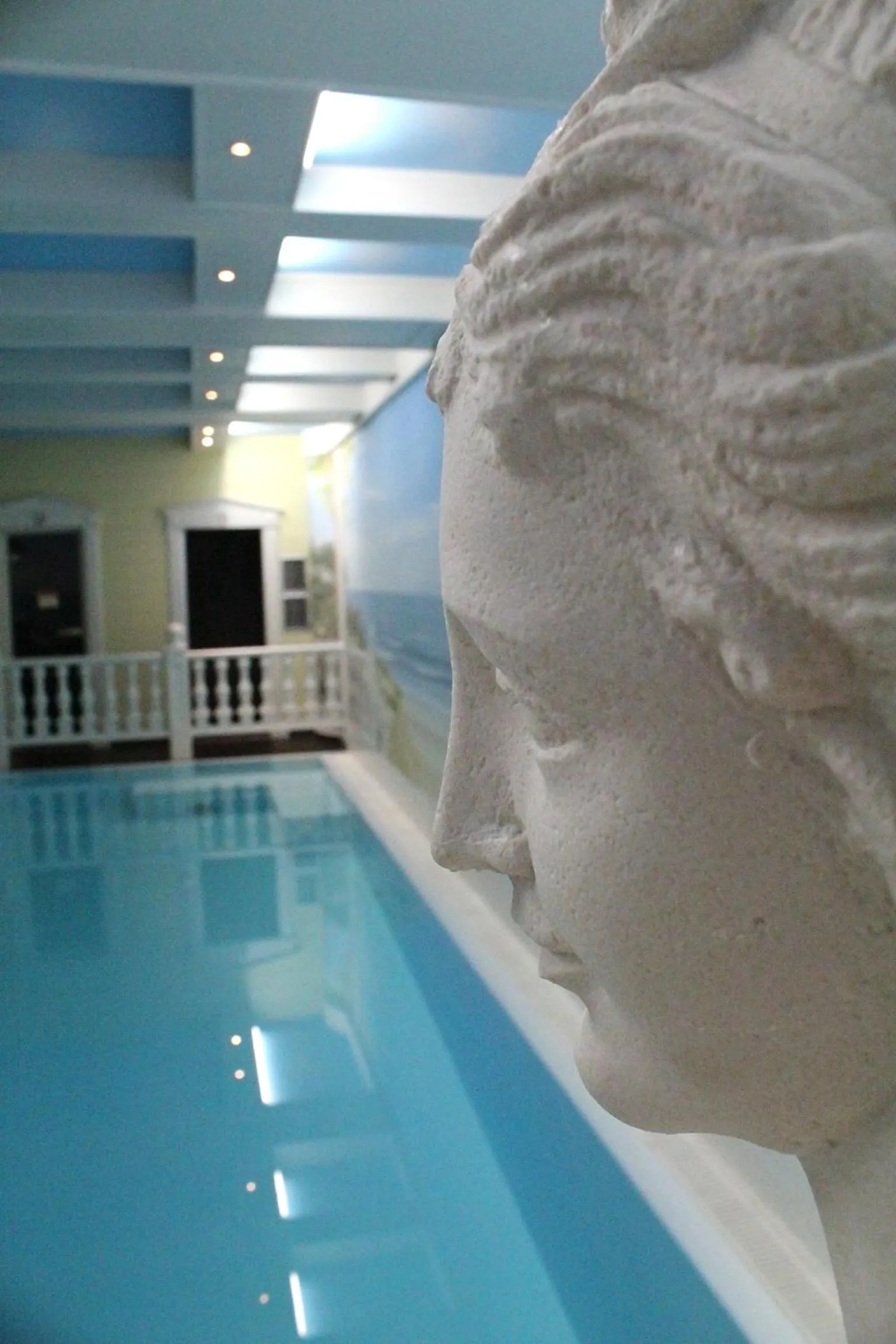 Swimming pool in Parkhotel Fischer