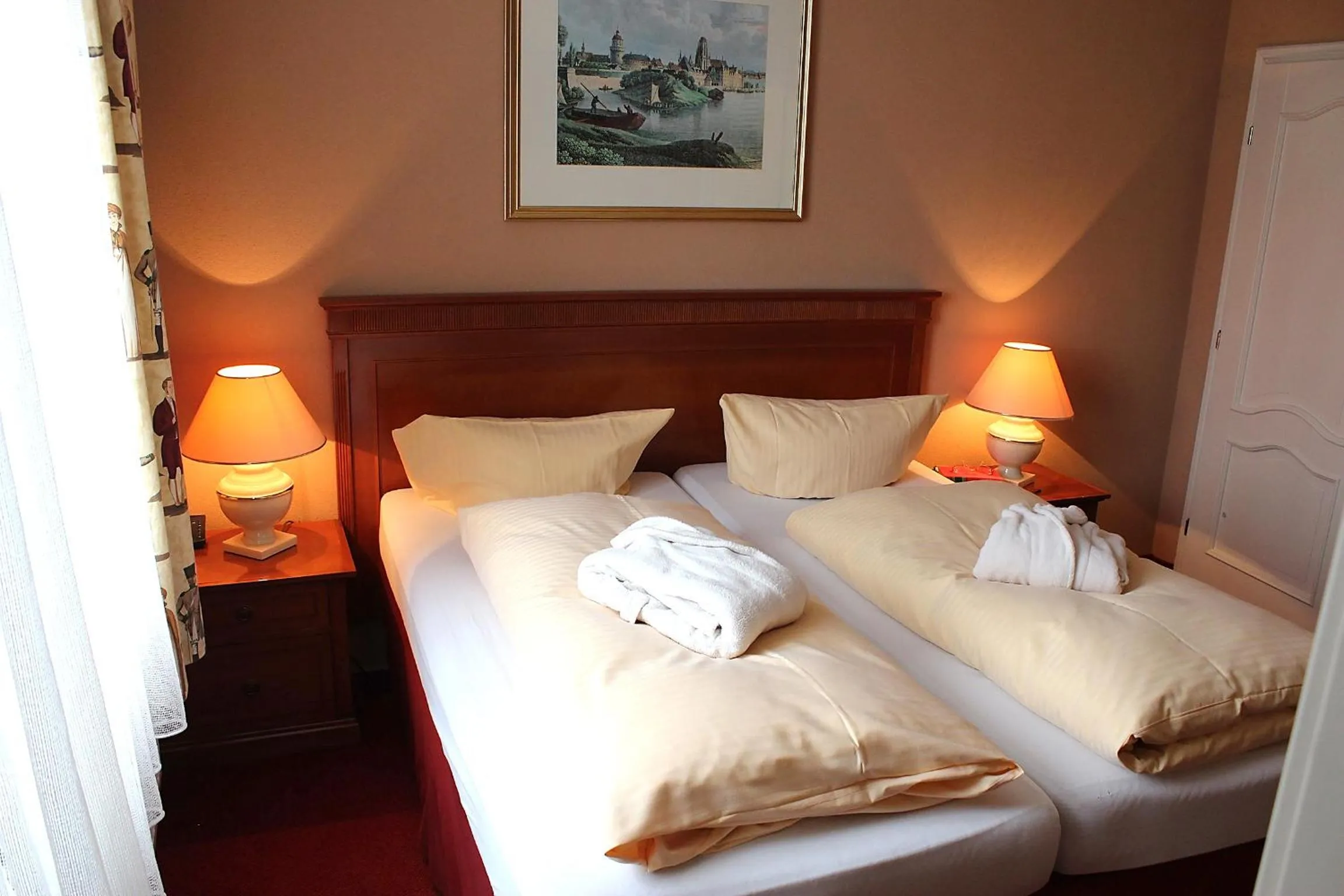 Photo of the whole room, Bed in Parkhotel Fischer