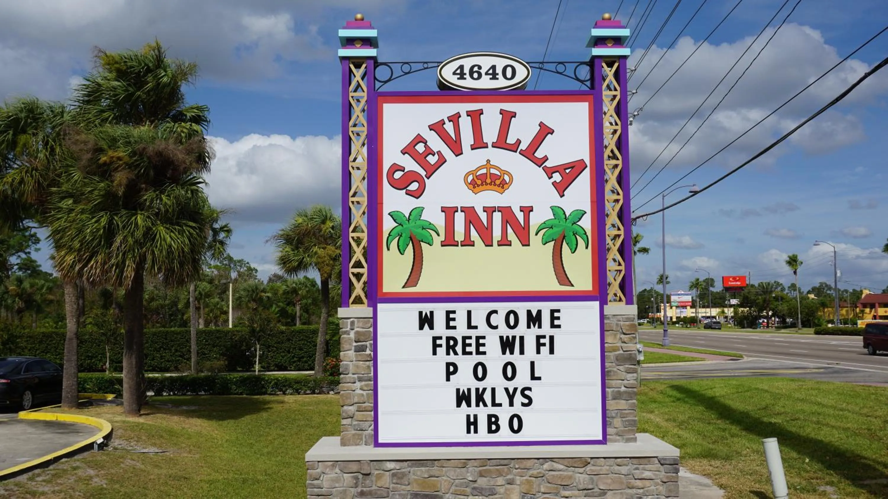 Property logo or sign in Sevilla Inn Kissimmee- Near Disney