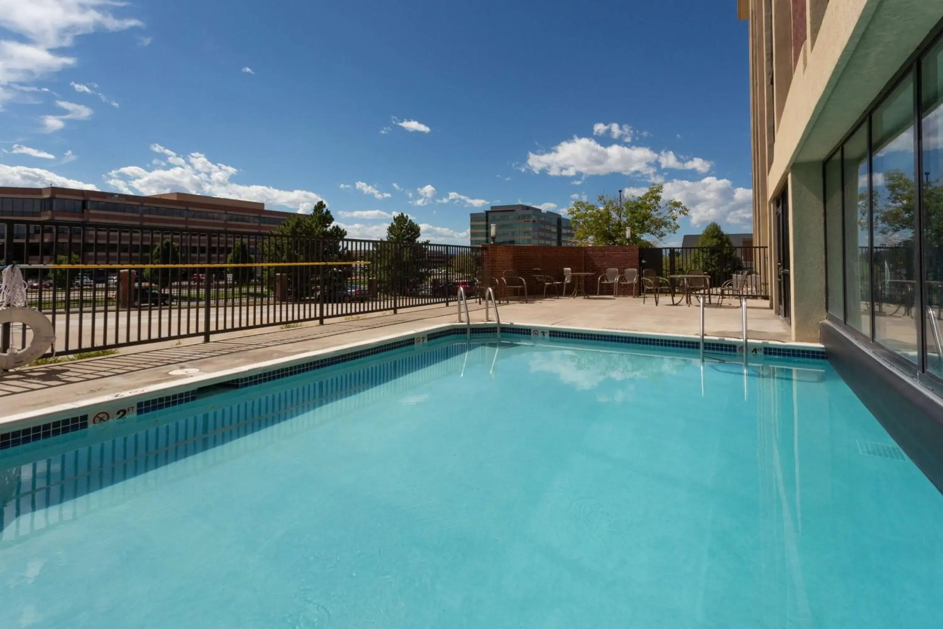 Pool view in Drury Inn & Suites Denver Tech Center Pool view in Drury Inn & Suites Denver Tech Center