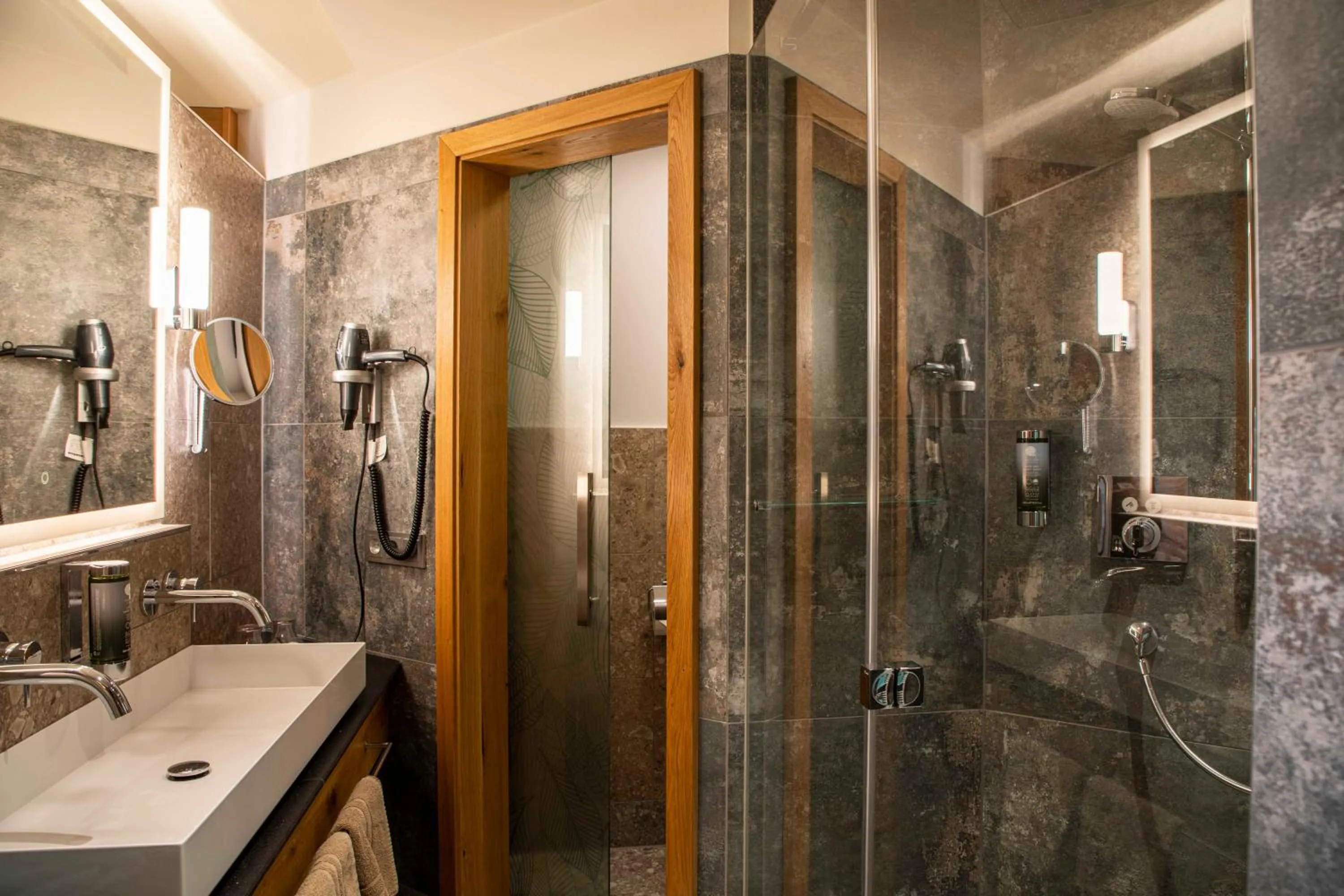 Bathroom in Spirit & SPA Birkenhof am Elfenhain