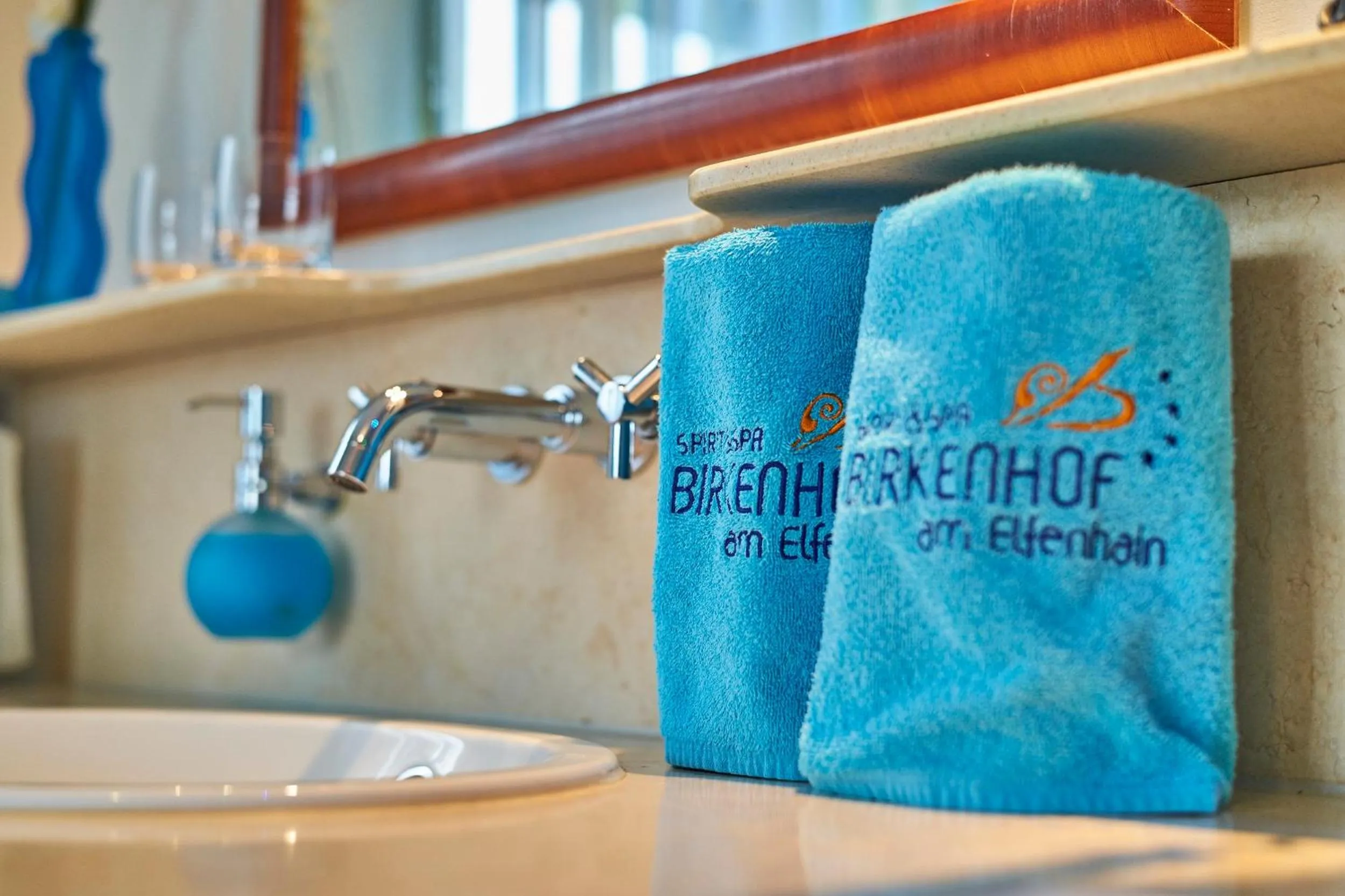 Bathroom in Spirit & SPA Birkenhof am Elfenhain