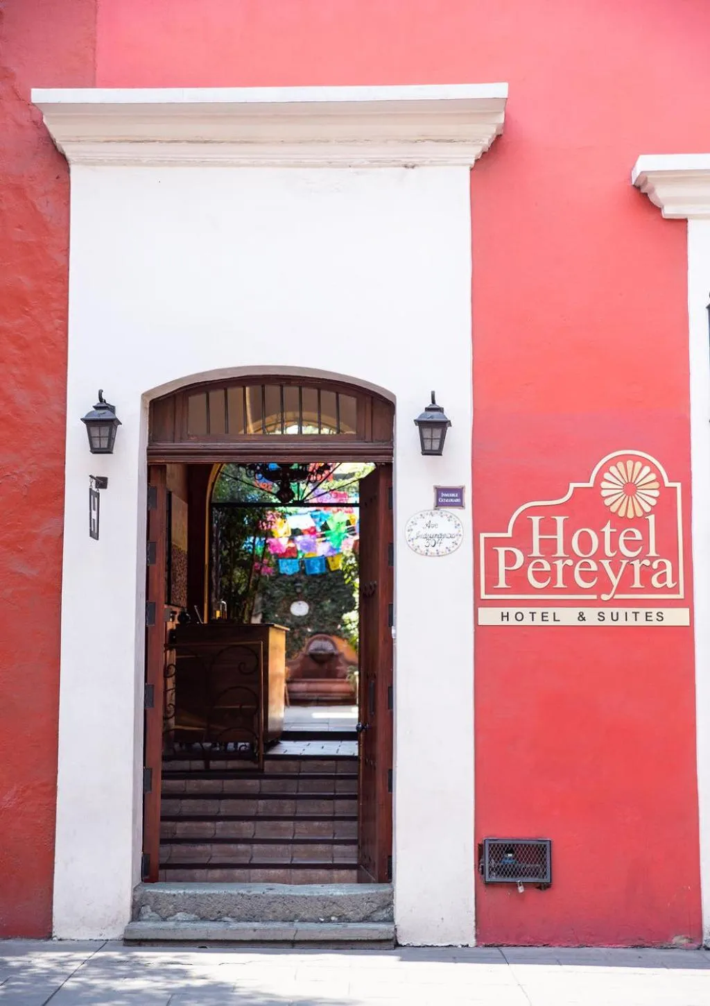 Facade/entrance in Hotel Casa Pereyra