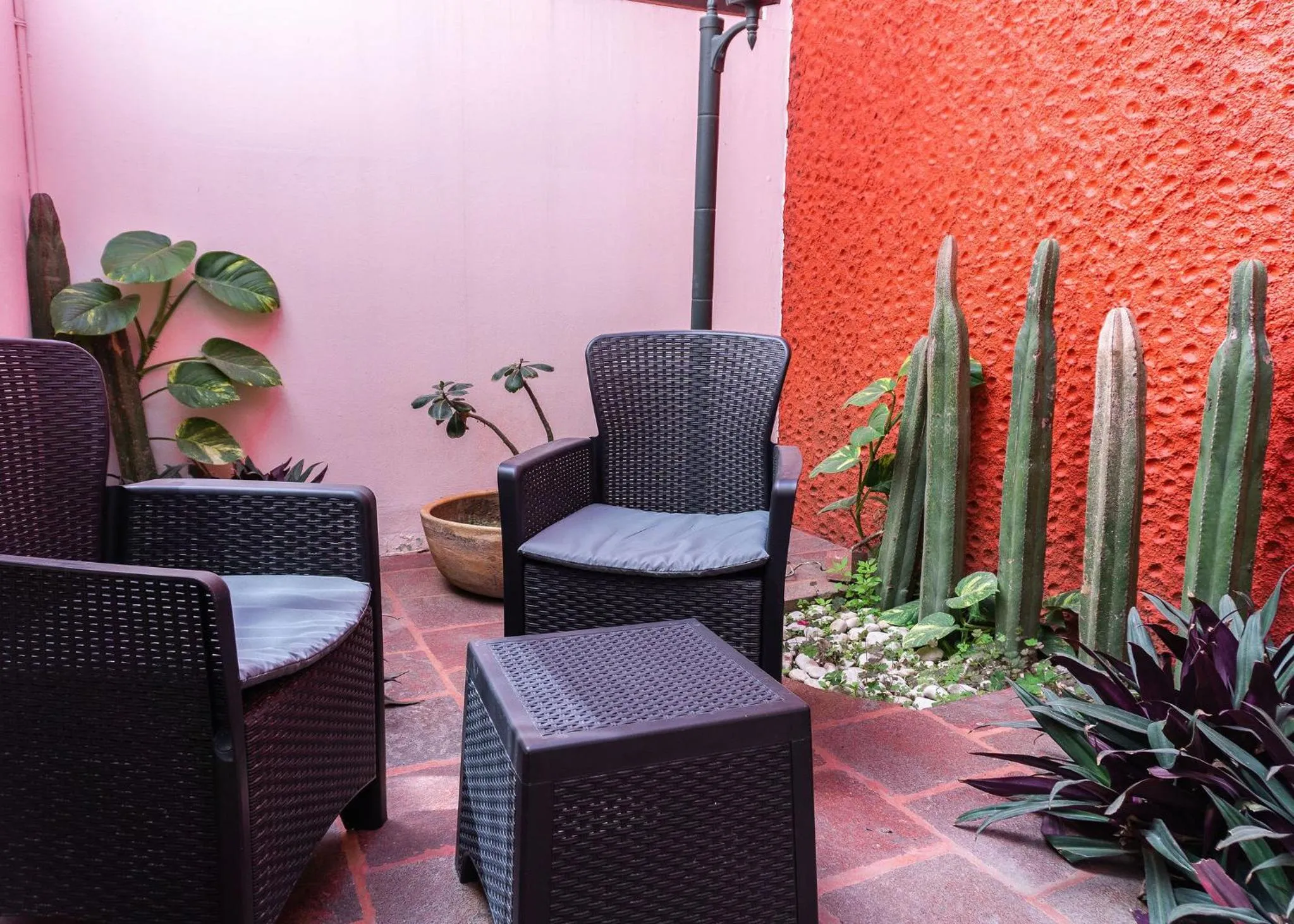 Seating area in Hotel Casa Pereyra