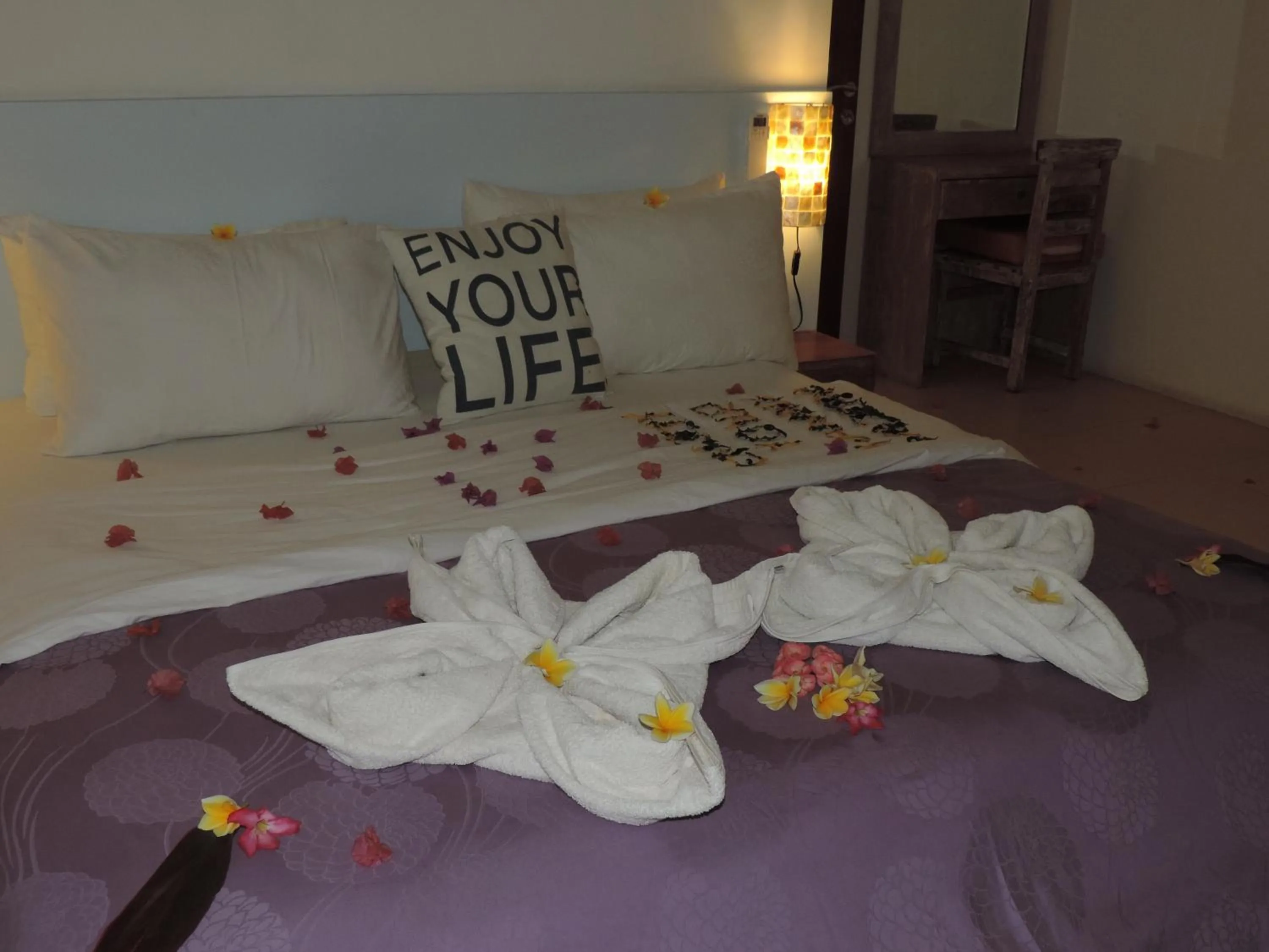 Bed in Casus Dream Hotel