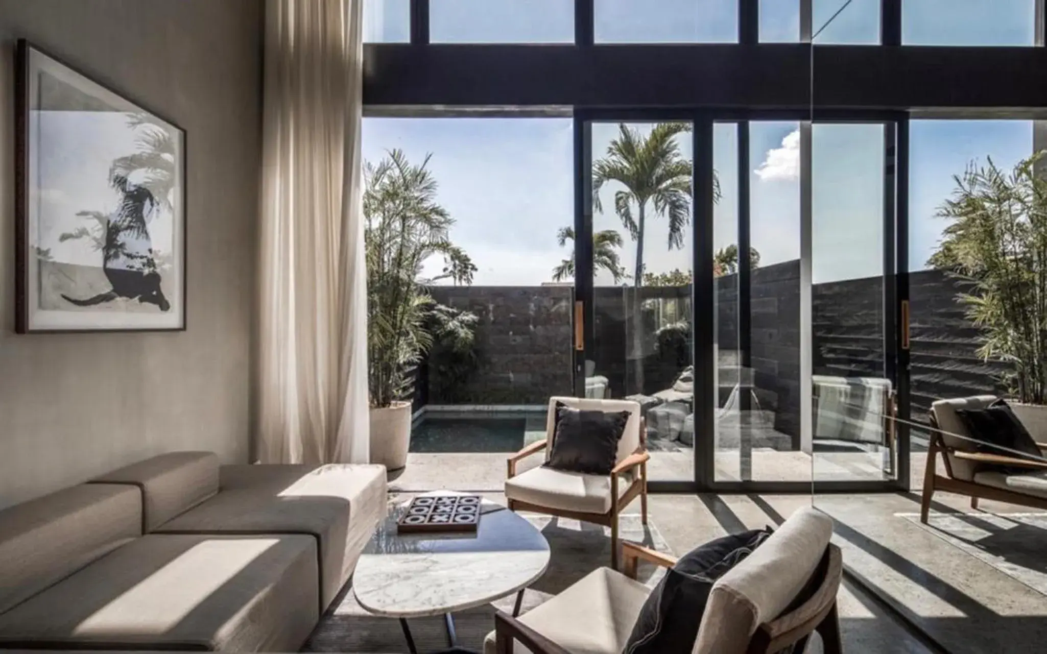 Living room in OXO Townhouses Umalas Living room in OXO Townhouses Umalas