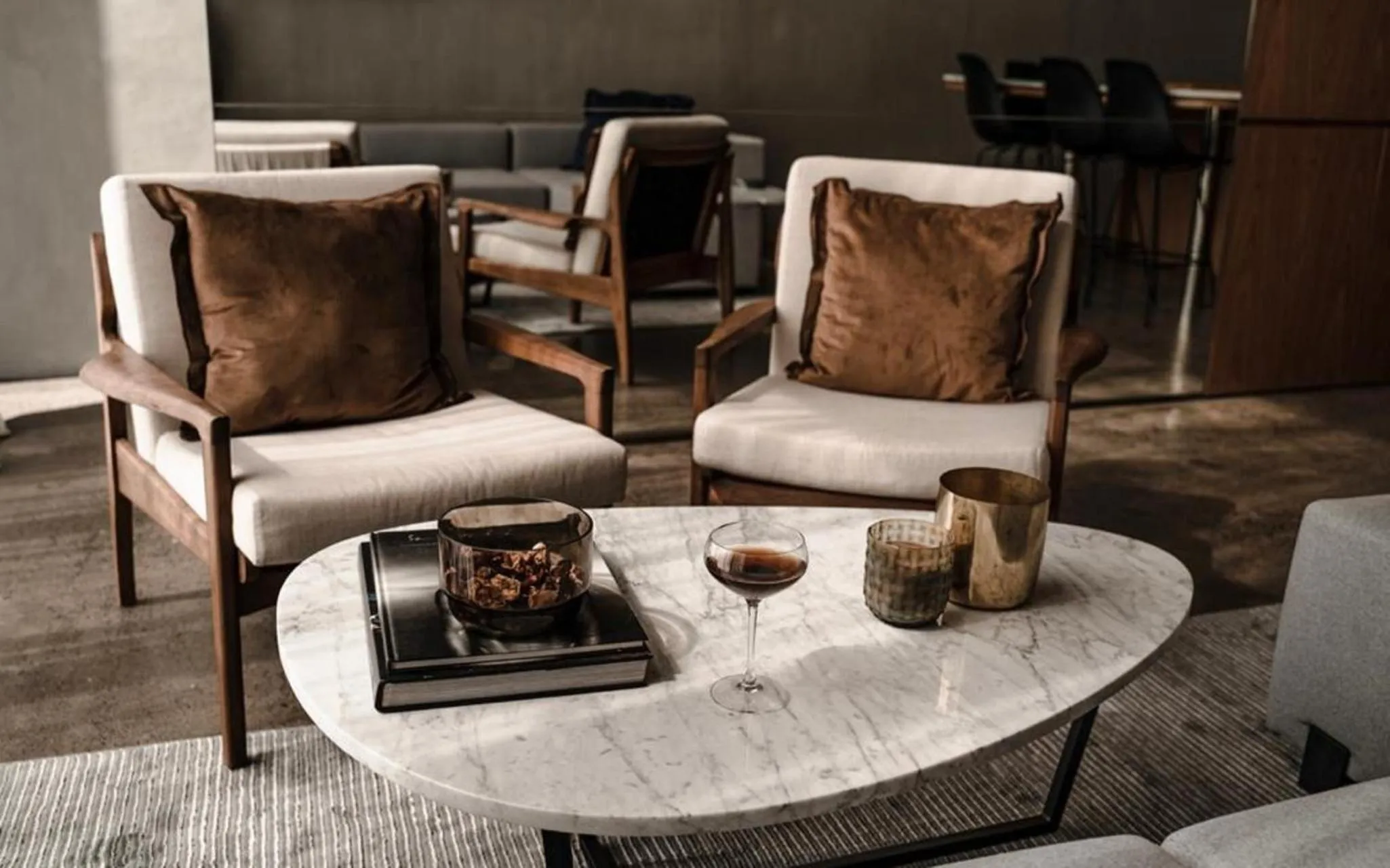 Living room in OXO Townhouses Umalas