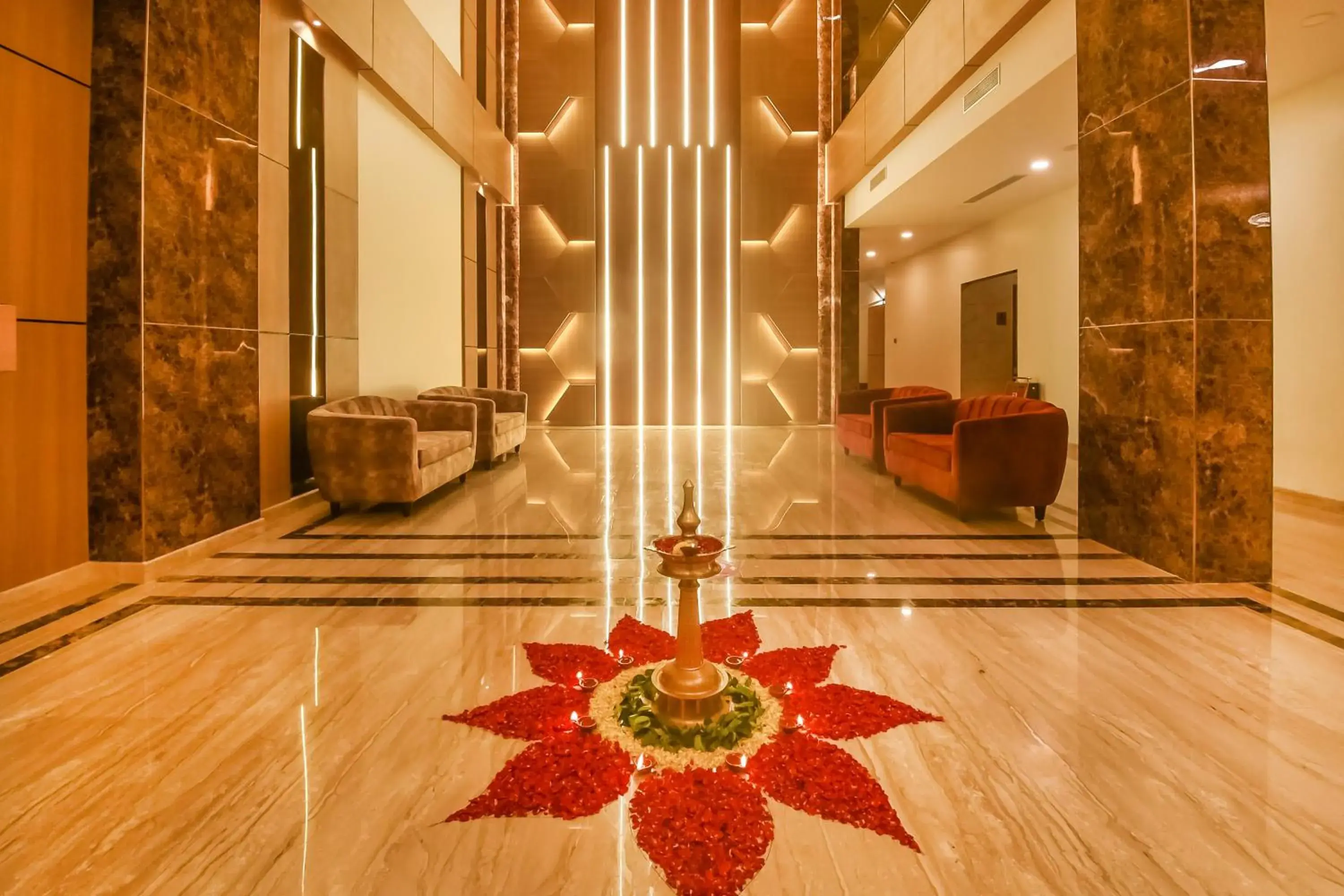 Lobby or reception in Emerald Clarks Inn Suites Lobby or reception in Emerald Clarks Inn Suites